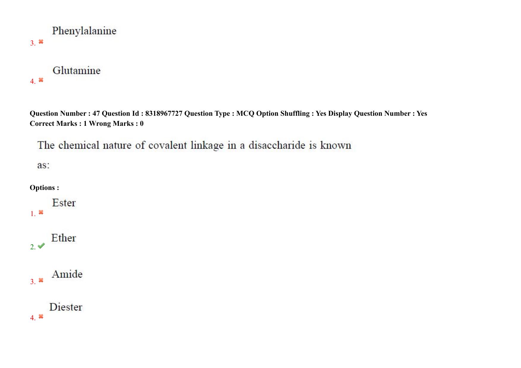 AP PGCET 2025 Biotechnology Paper with Answer Key - Page 38
