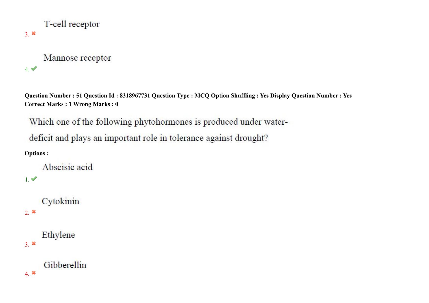 AP PGCET 2025 Biotechnology Paper with Answer Key - Page 41