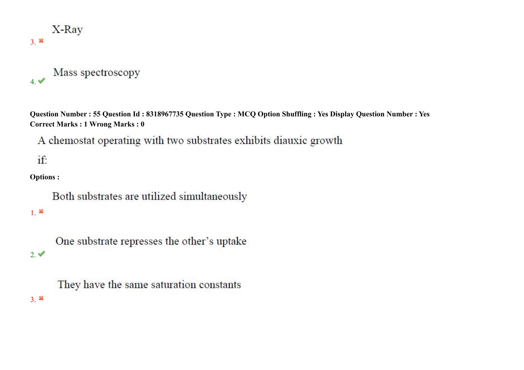 AP PGCET 2025 Biotechnology Paper with Answer Key - Page 44