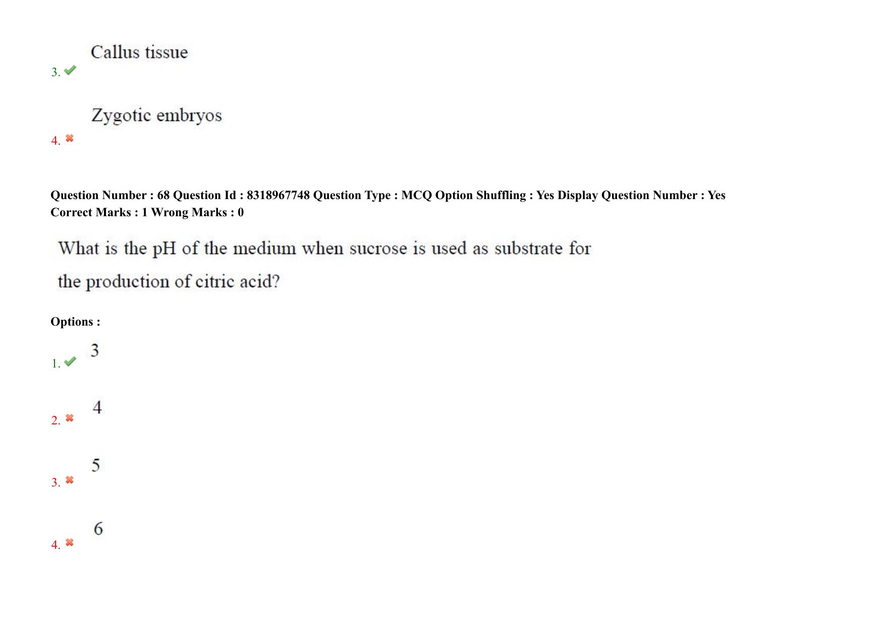 AP PGCET 2025 Biotechnology Paper with Answer Key - Page 54