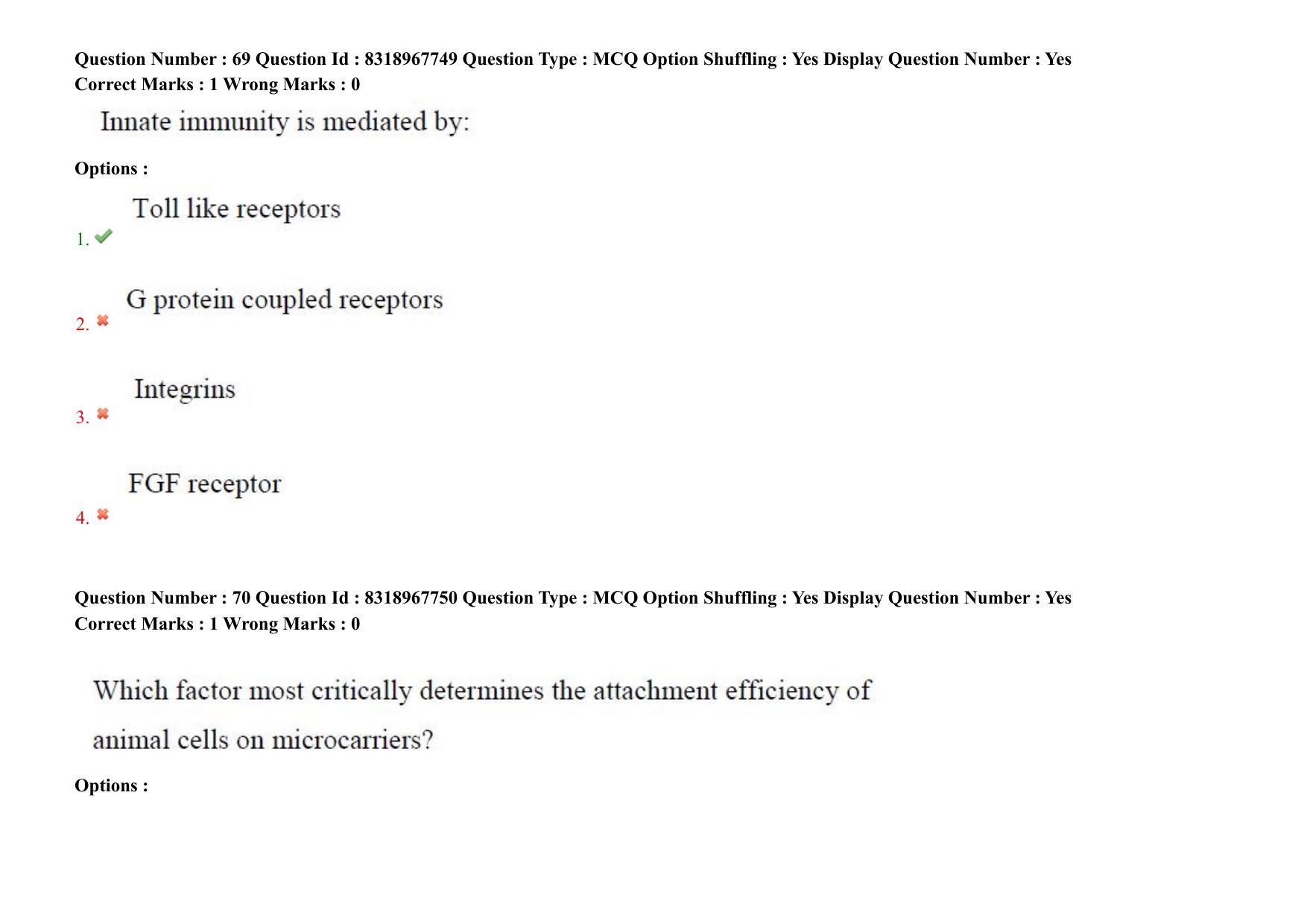 AP PGCET 2025 Biotechnology Paper with Answer Key - Page 55