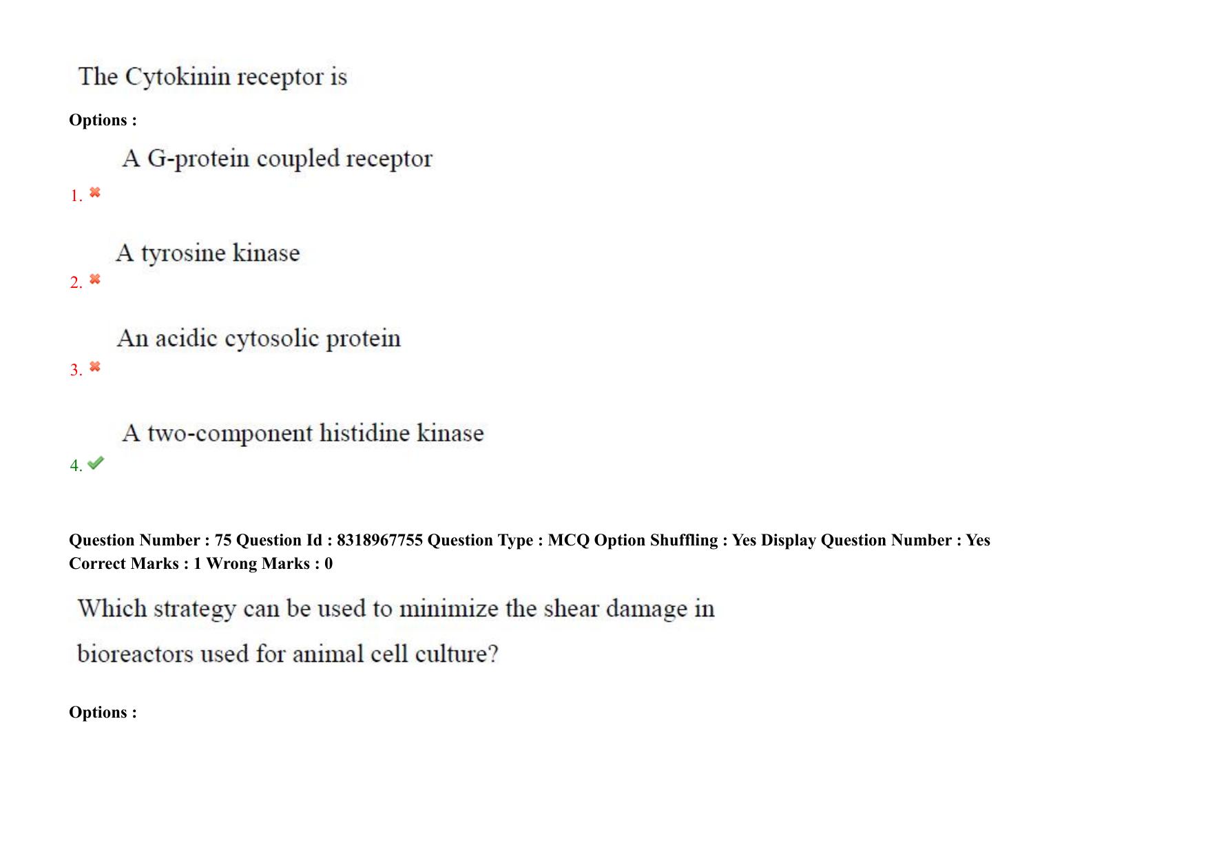 AP PGCET 2025 Biotechnology Paper with Answer Key - Page 59