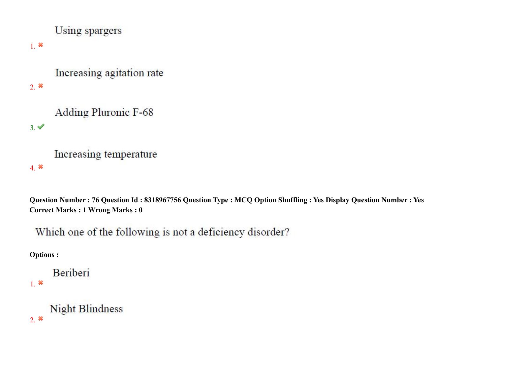 AP PGCET 2025 Biotechnology Paper with Answer Key - Page 60