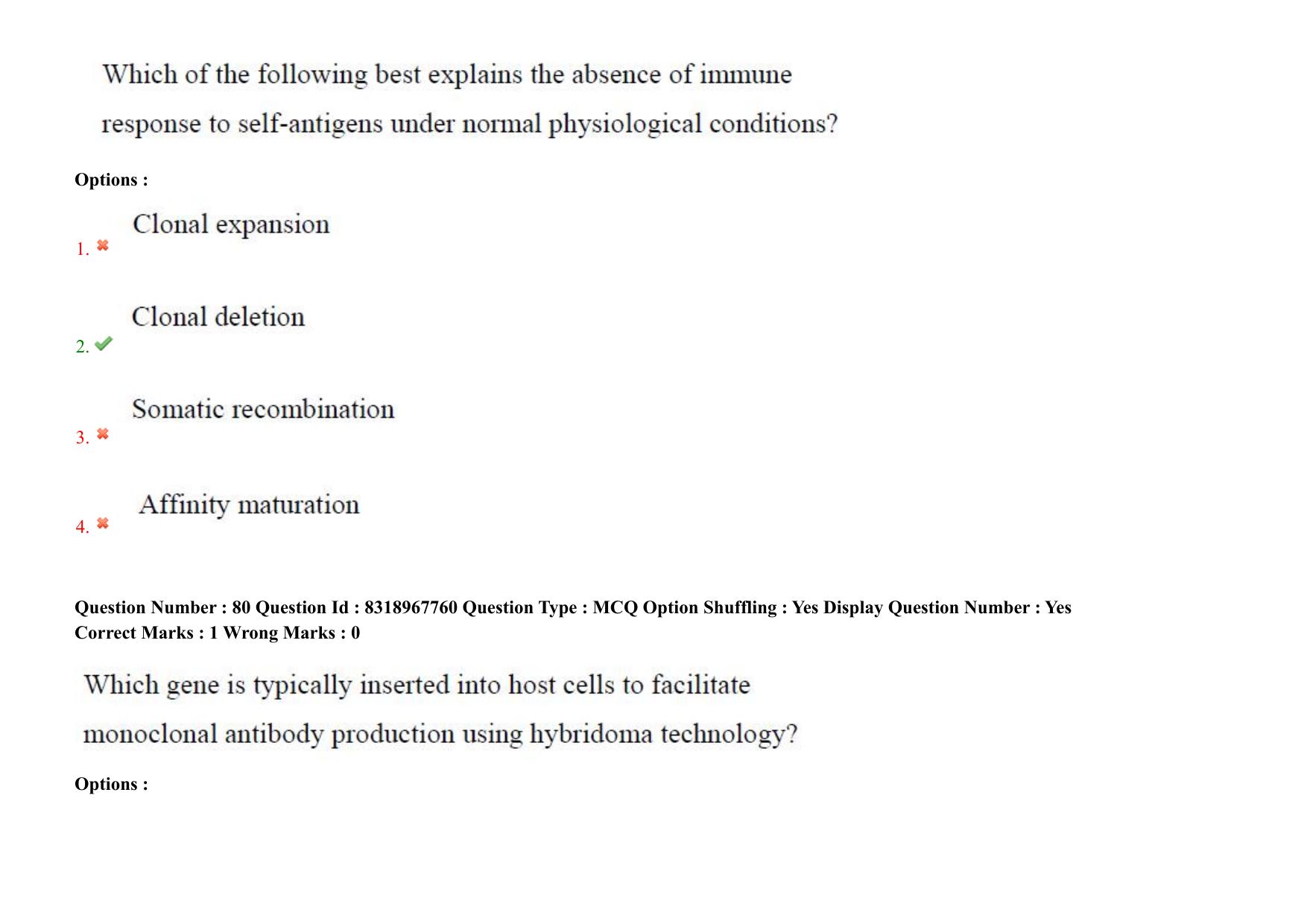 AP PGCET 2025 Biotechnology Paper with Answer Key - Page 63