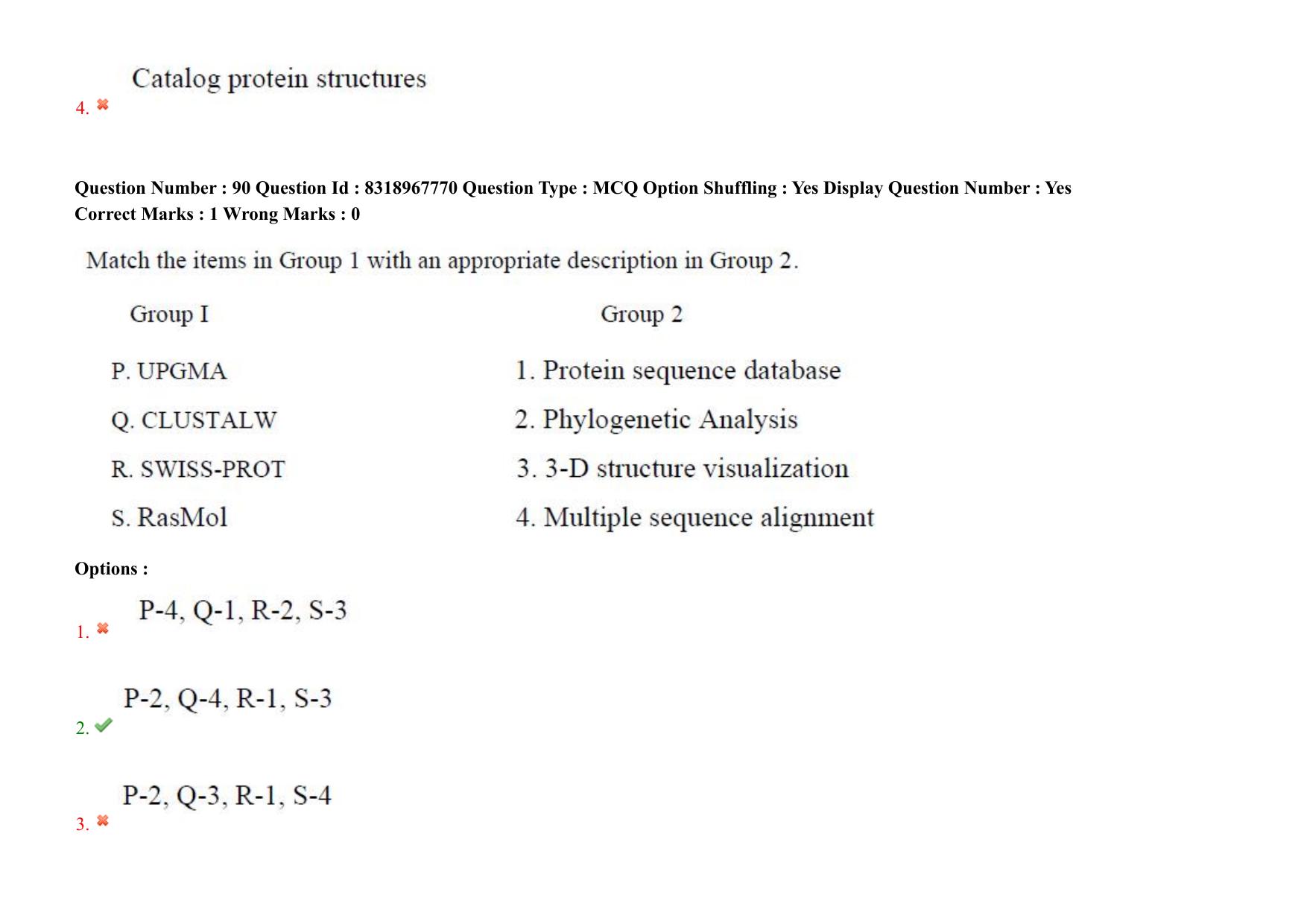 AP PGCET 2025 Biotechnology Paper with Answer Key - Page 71