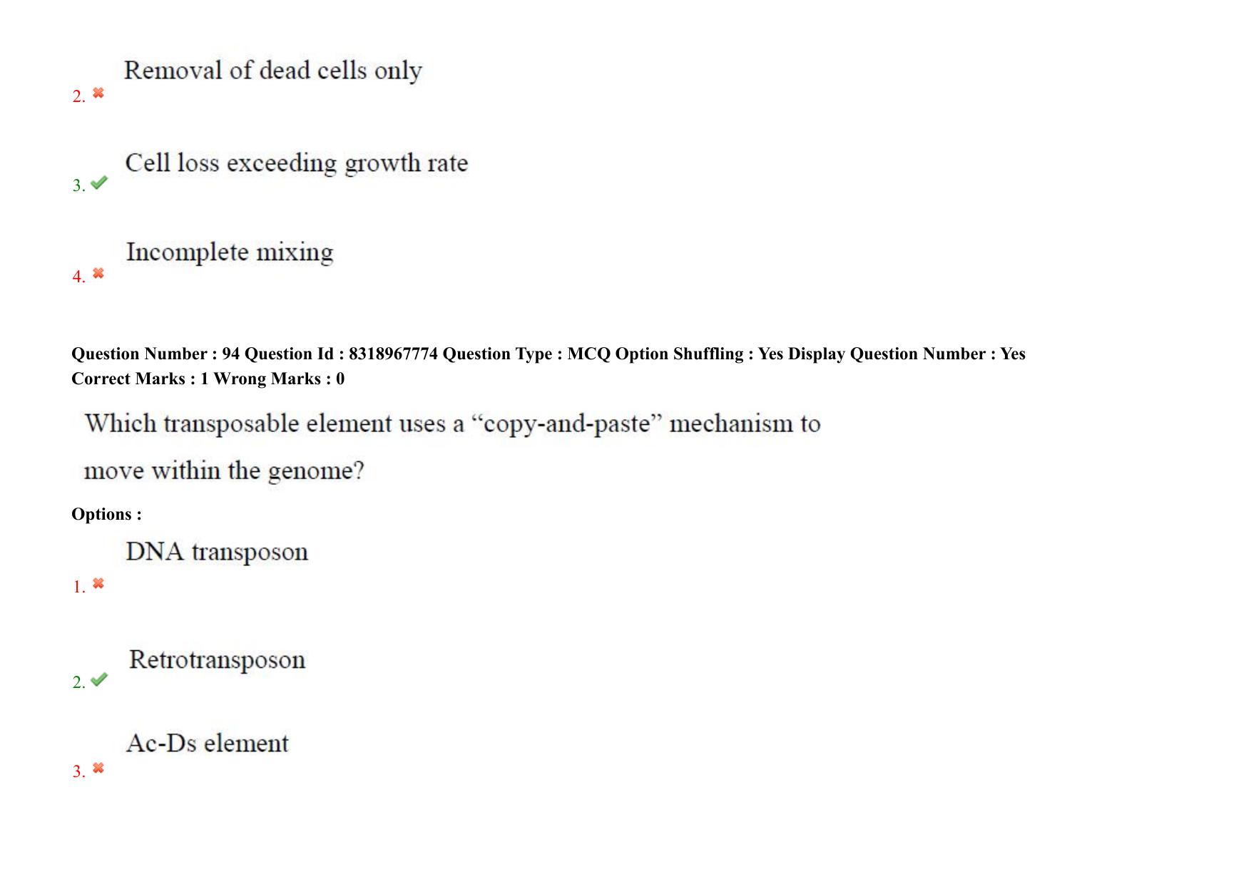 AP PGCET 2025 Biotechnology Paper with Answer Key - Page 74