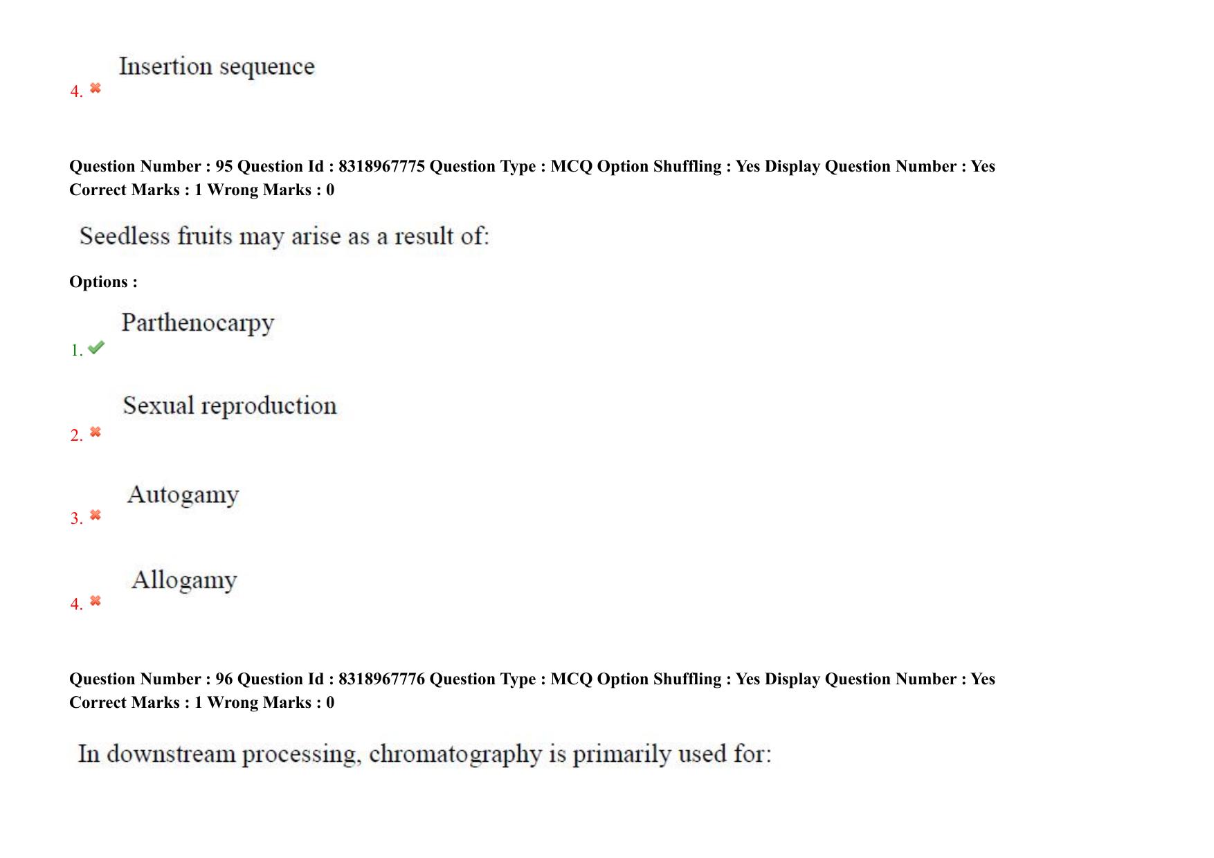 AP PGCET 2025 Biotechnology Paper with Answer Key - Page 75