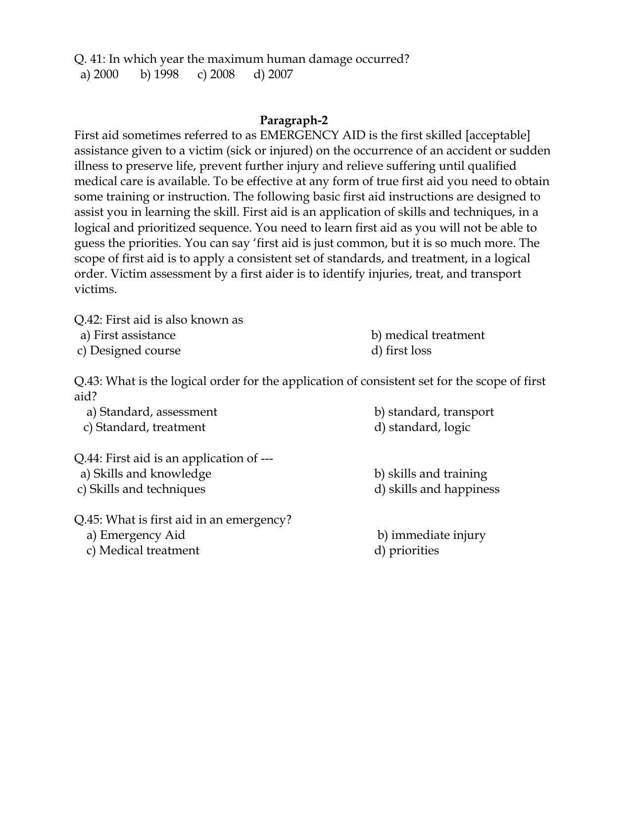 CBSE Class 12th NCC Sample Question Paper 2021-22 - Page 6