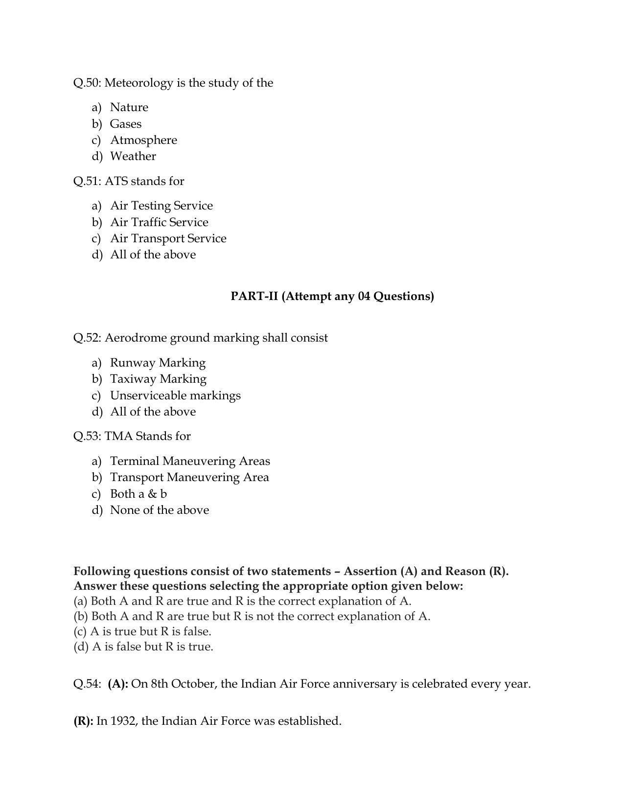 CBSE Class 12th NCC Sample Question Paper 2021-22 - Page 12