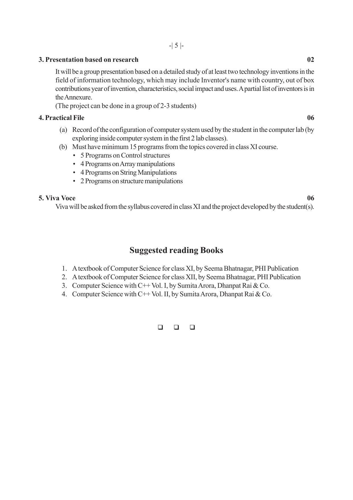 AHSEC 1st Year Computer-Science-Application Syllabus - Page 5