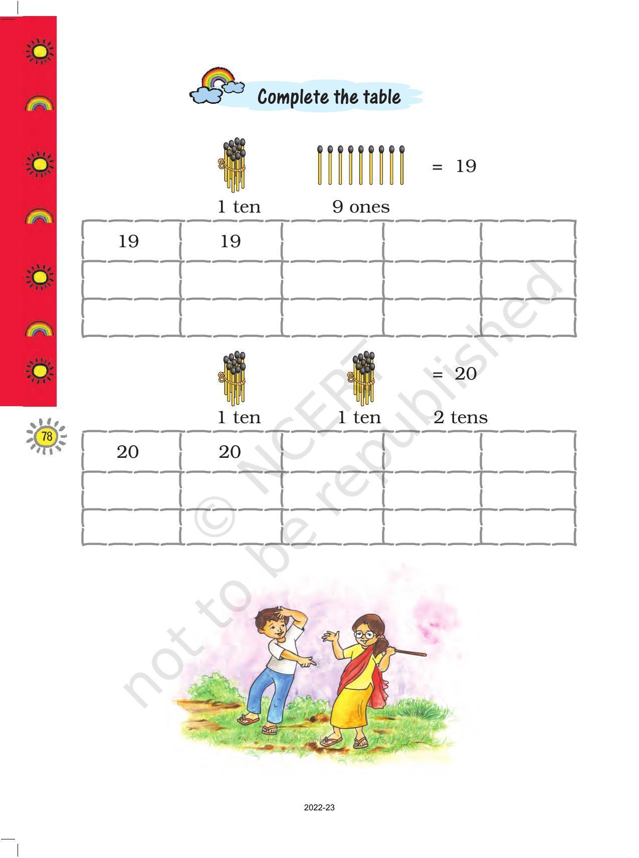 NCERT Book for Class 1 Maths :Chapter 5-Numbers From Ten To Twenty - Page 10