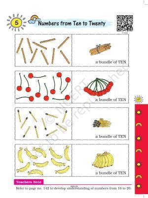 NCERT Book for Class 1 Maths :Chapter 5-Numbers From Ten To Twenty