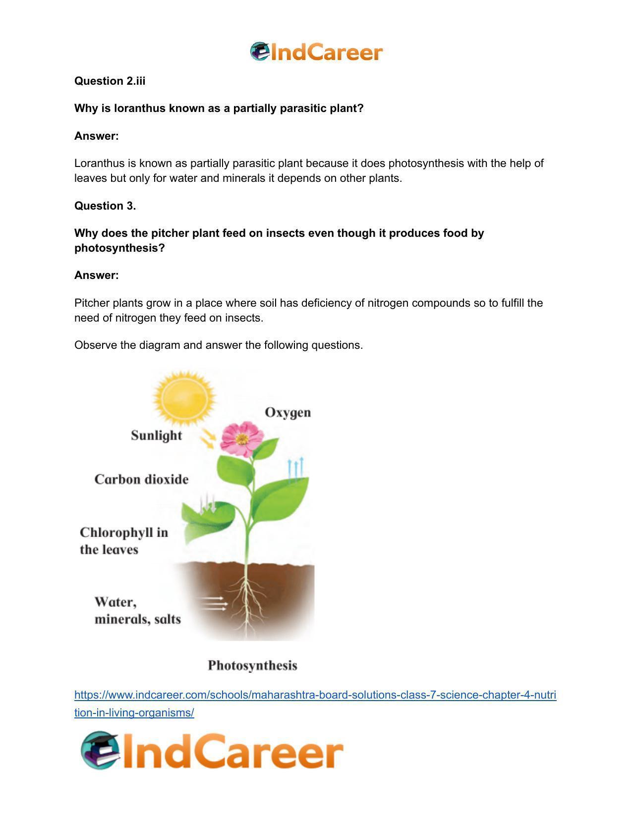 Maharashtra Board Solutions Class 7-Science: Chapter 4- Nutrition in Living Organisms - Page 24