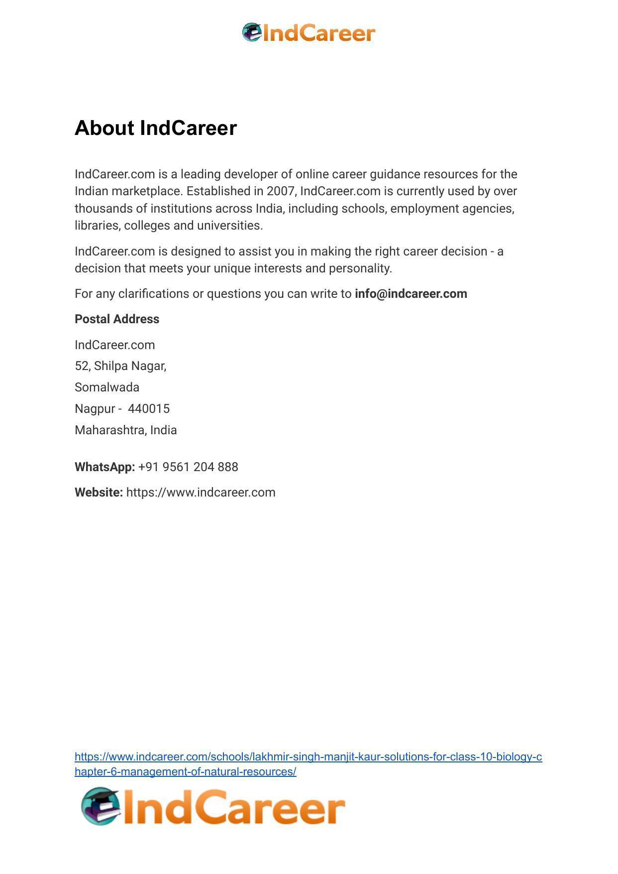 Lakhmir Singh Manjit Kaur Solutions for Class 10 Biology: Chapter 6- Management Of Natural Resources - Page 22