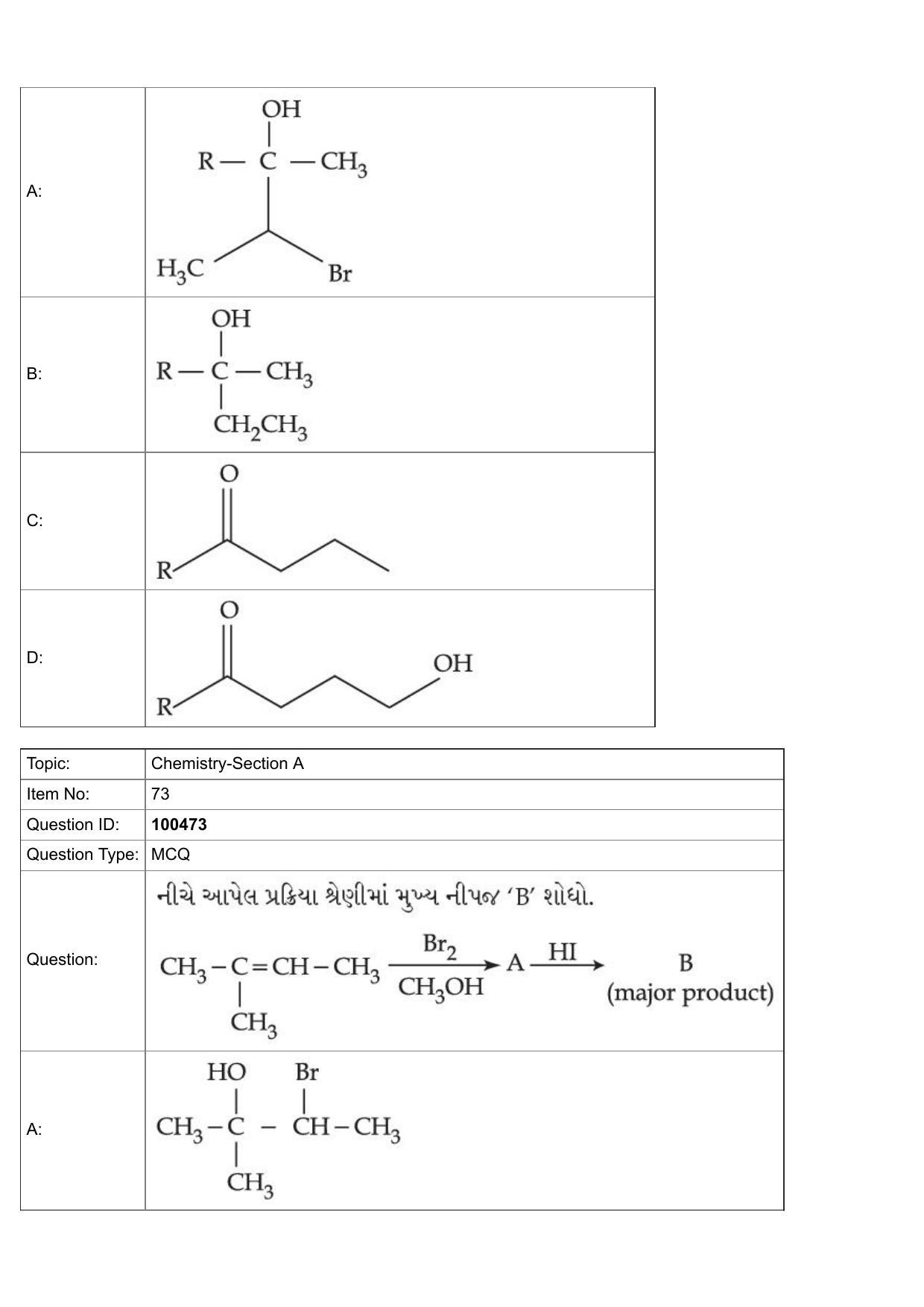 JEE Mains 2022: BTech Gujarati (Shift 2) 27-07-2022 Question Paper - Page 34