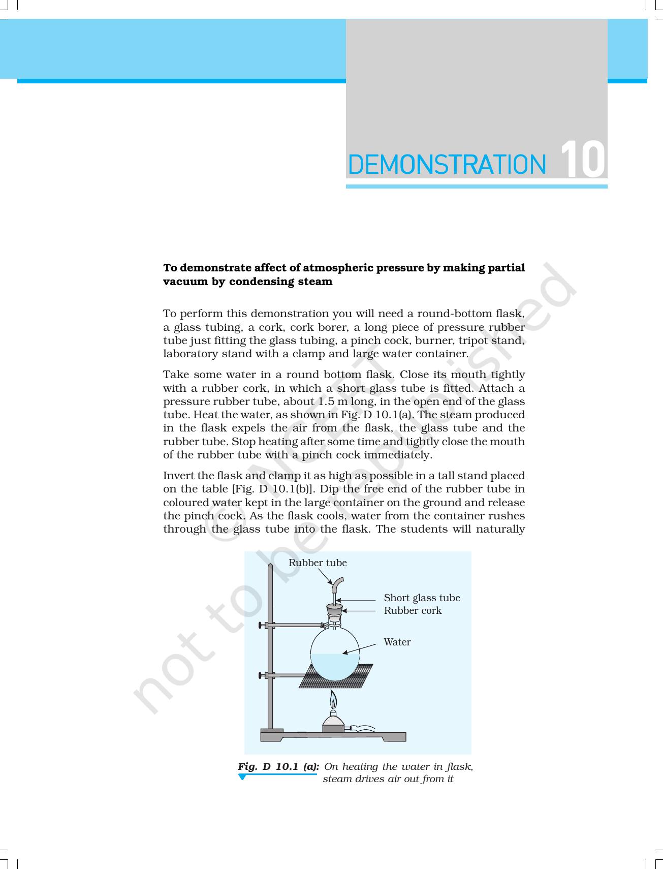 NCERT Laboratory Manuals for Class XI Physics - Demonstrations - Page 15
