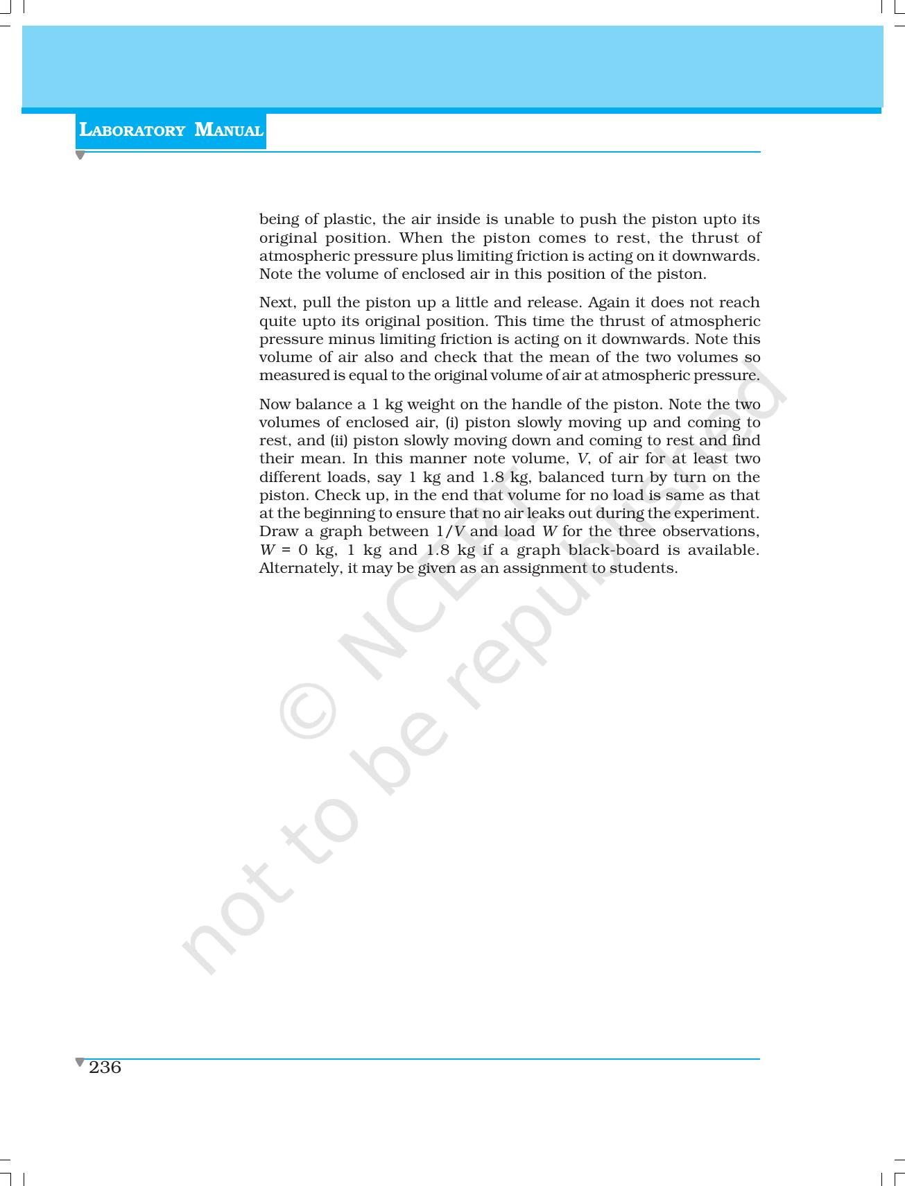 NCERT Laboratory Manuals for Class XI Physics - Demonstrations - Page 18