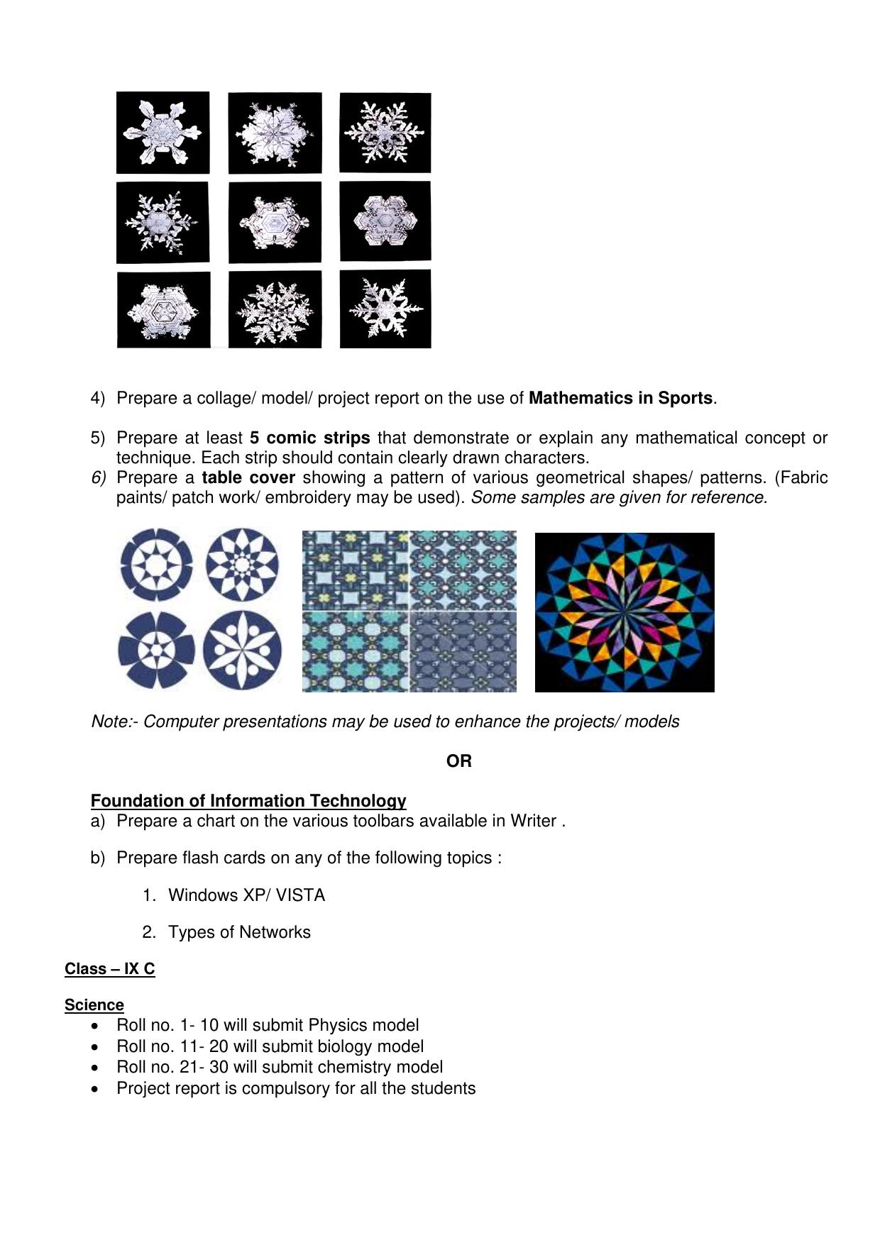 CBSE Worksheets for Class 9 Assignment 2 - Page 4