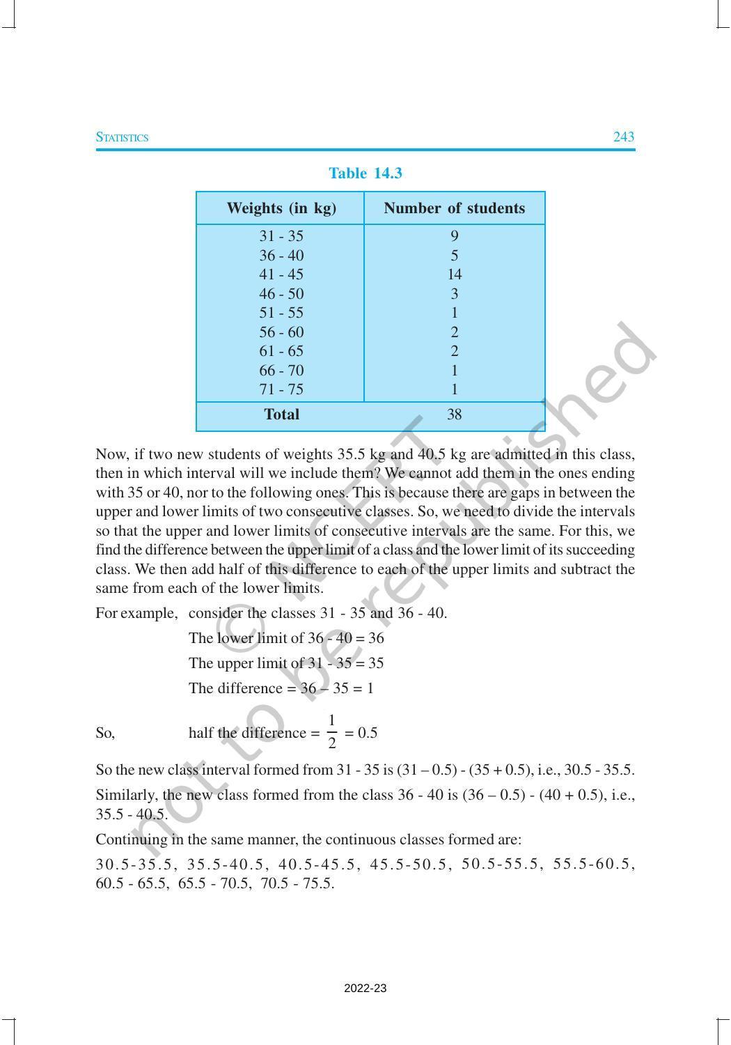 NCERT Book for Class 9 Maths Chapter 14 Statistics - Page 6