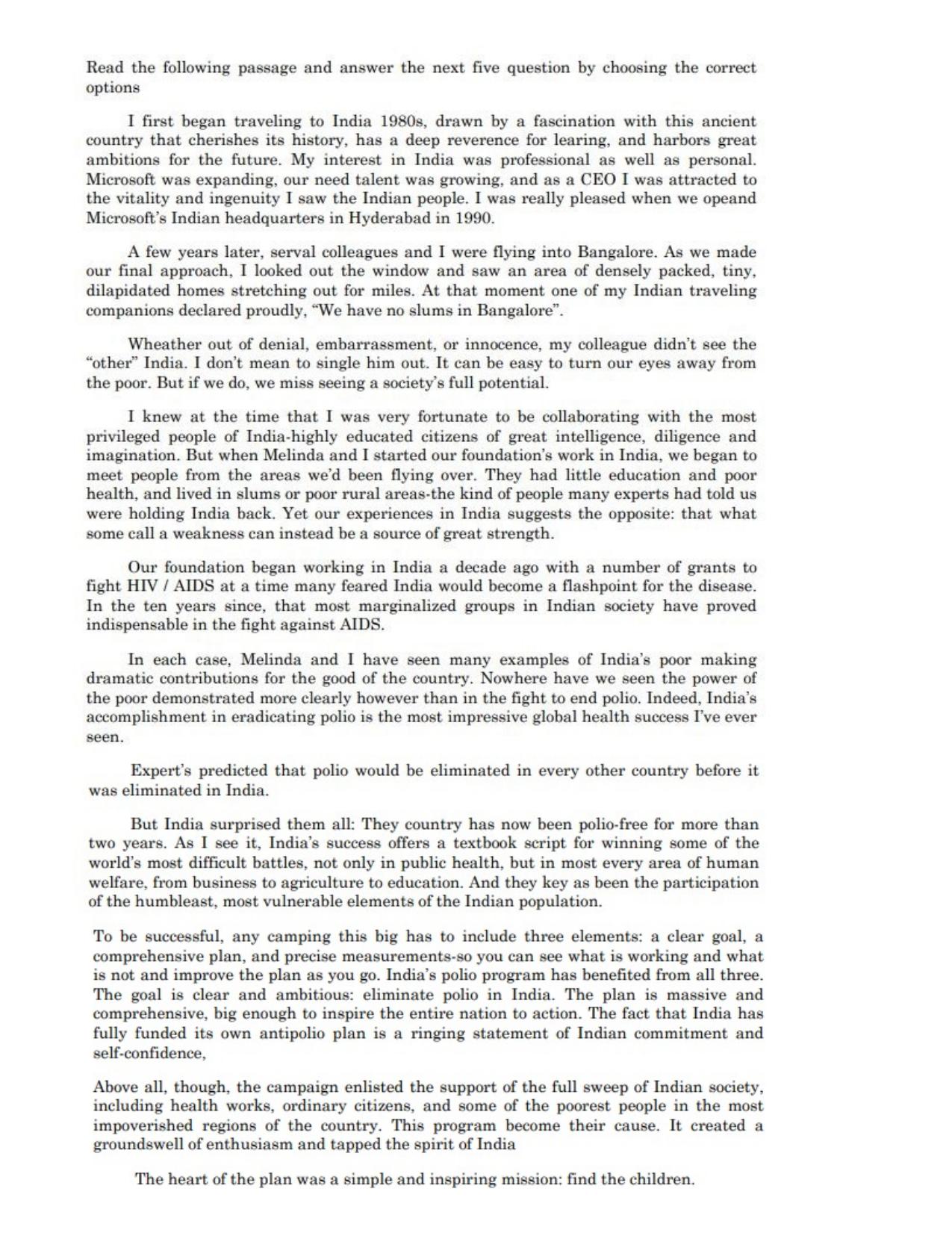 CUET PG 2023: LAQP32 – Prayojanmoolak(Patrakarita) (Eng.)-Shift 1 (06-06-2023) Question Paper - Page 14
