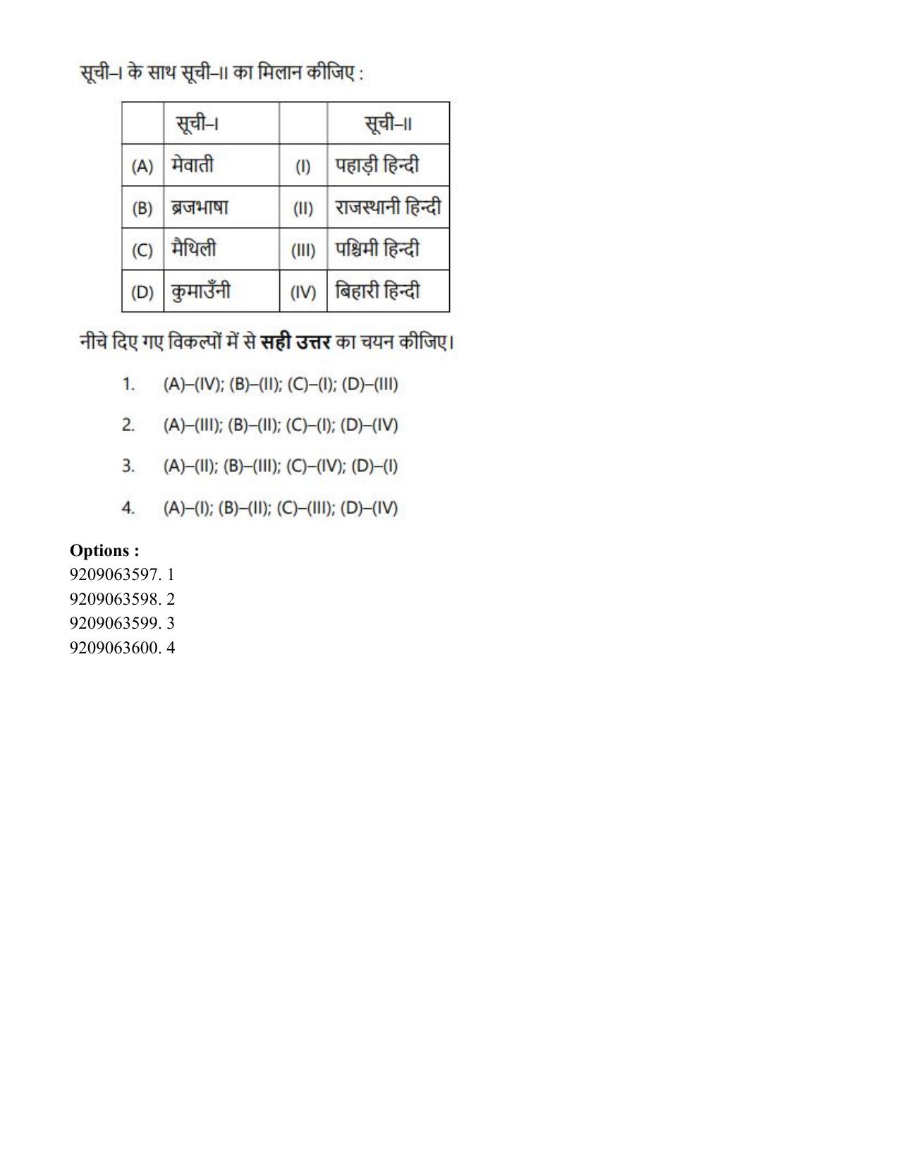 CUET PG 2023: LAQP32 – Prayojanmoolak(Patrakarita) (Eng.)-Shift 1 (06-06-2023) Question Paper - Page 194