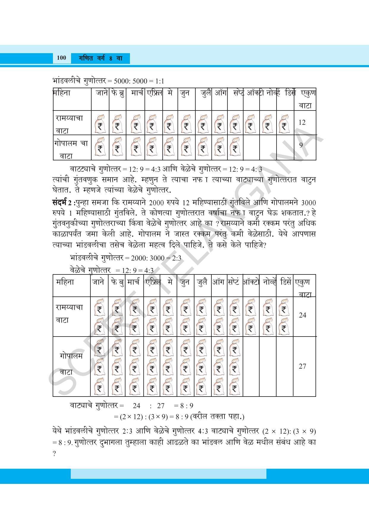 TS SCERT Class 8 Maths (Marathi Medium) Text Book - Page 112