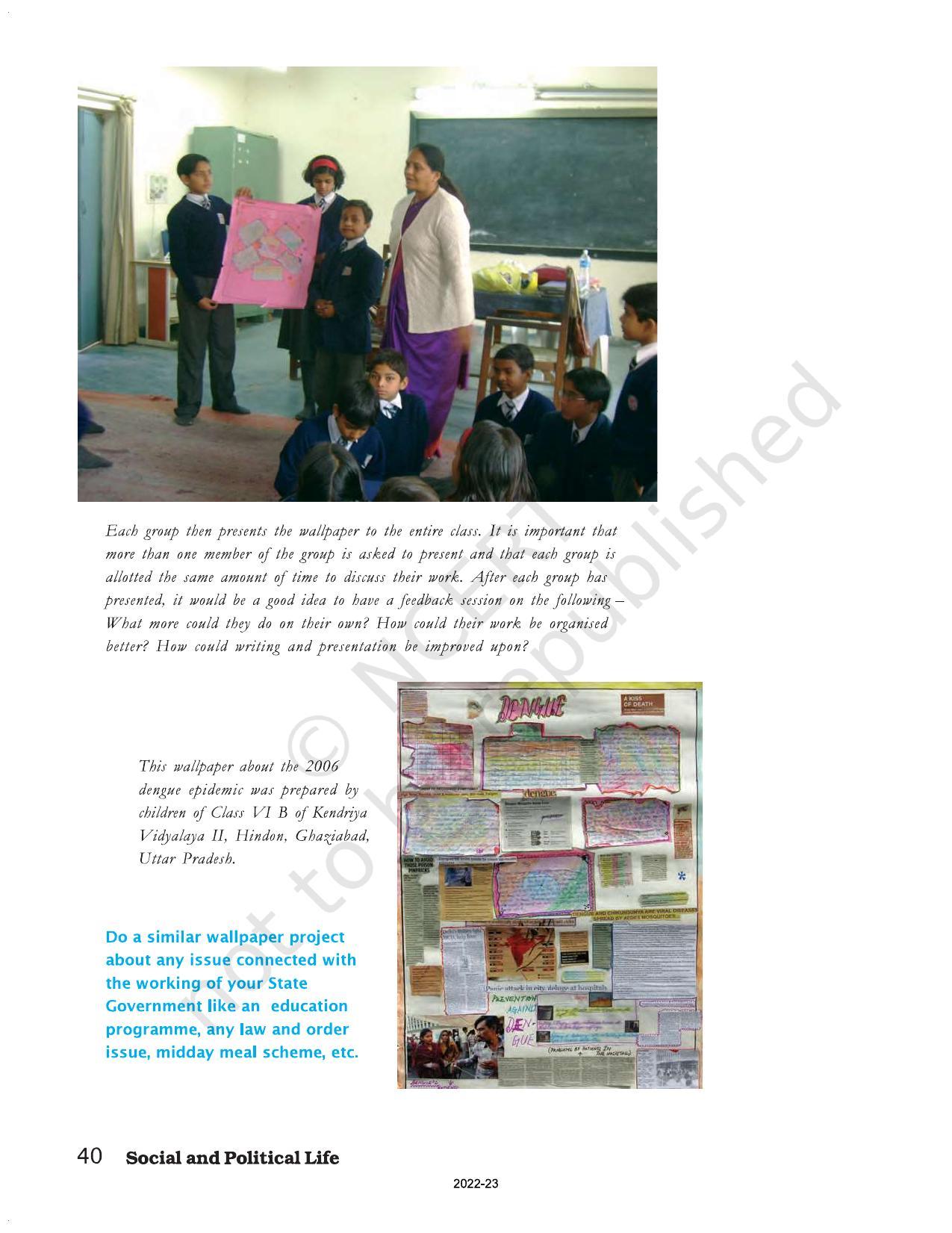 NCERT Book for Class 7 Social Science(Civics): Chapter 3-How the State Government Works - Page 11