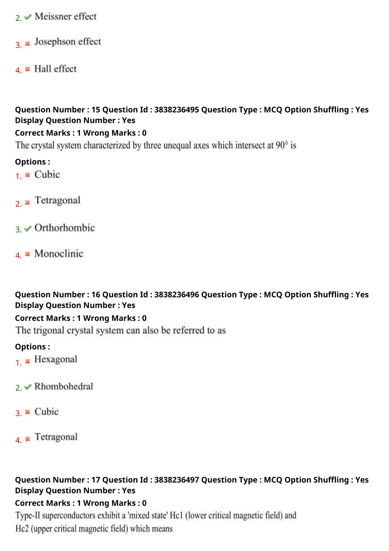 TS PGECET 2024: Nano-Technology Question Papers with Answer - Page 7