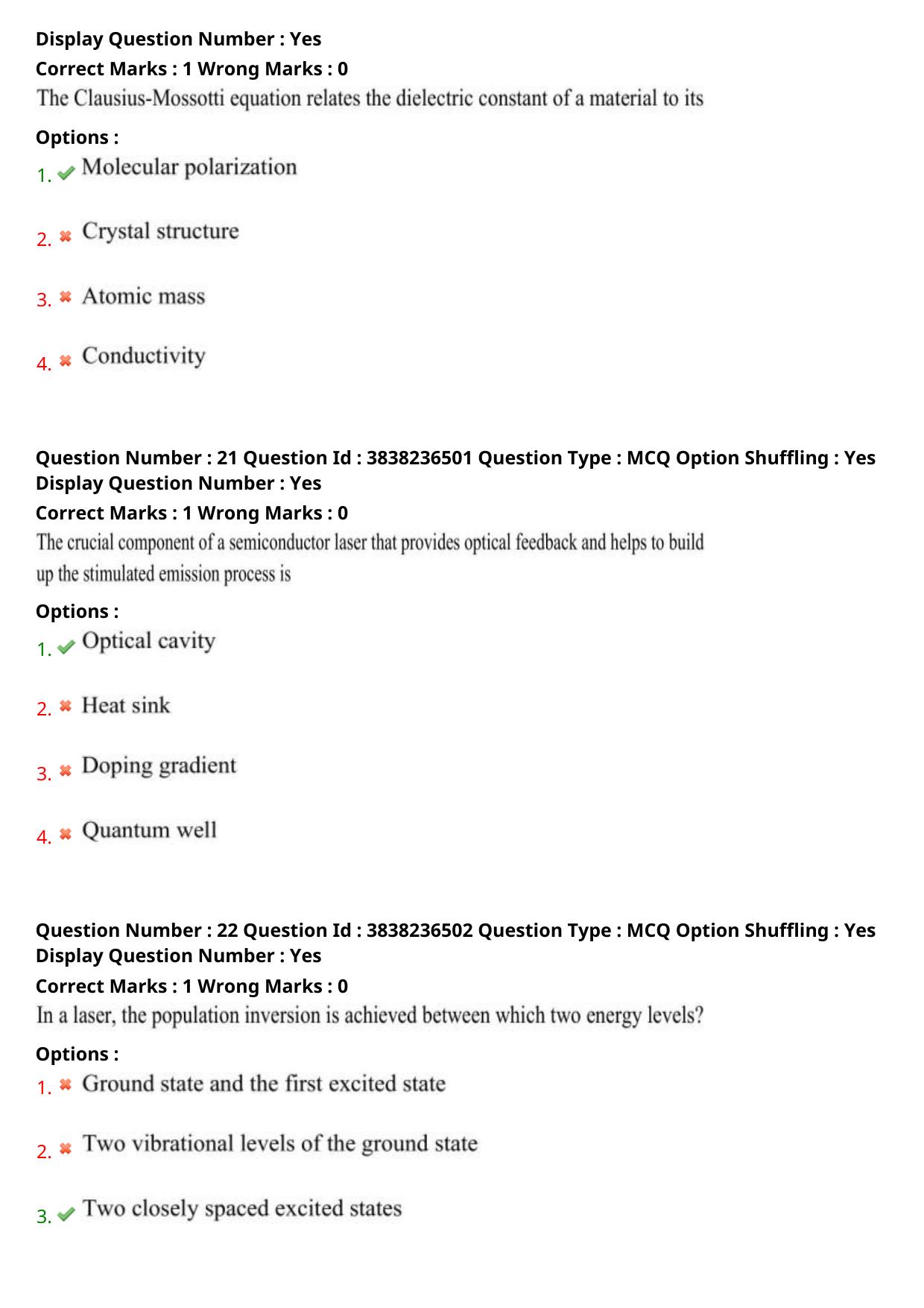 TS PGECET 2024: Nano-Technology Question Papers with Answer - Page 9