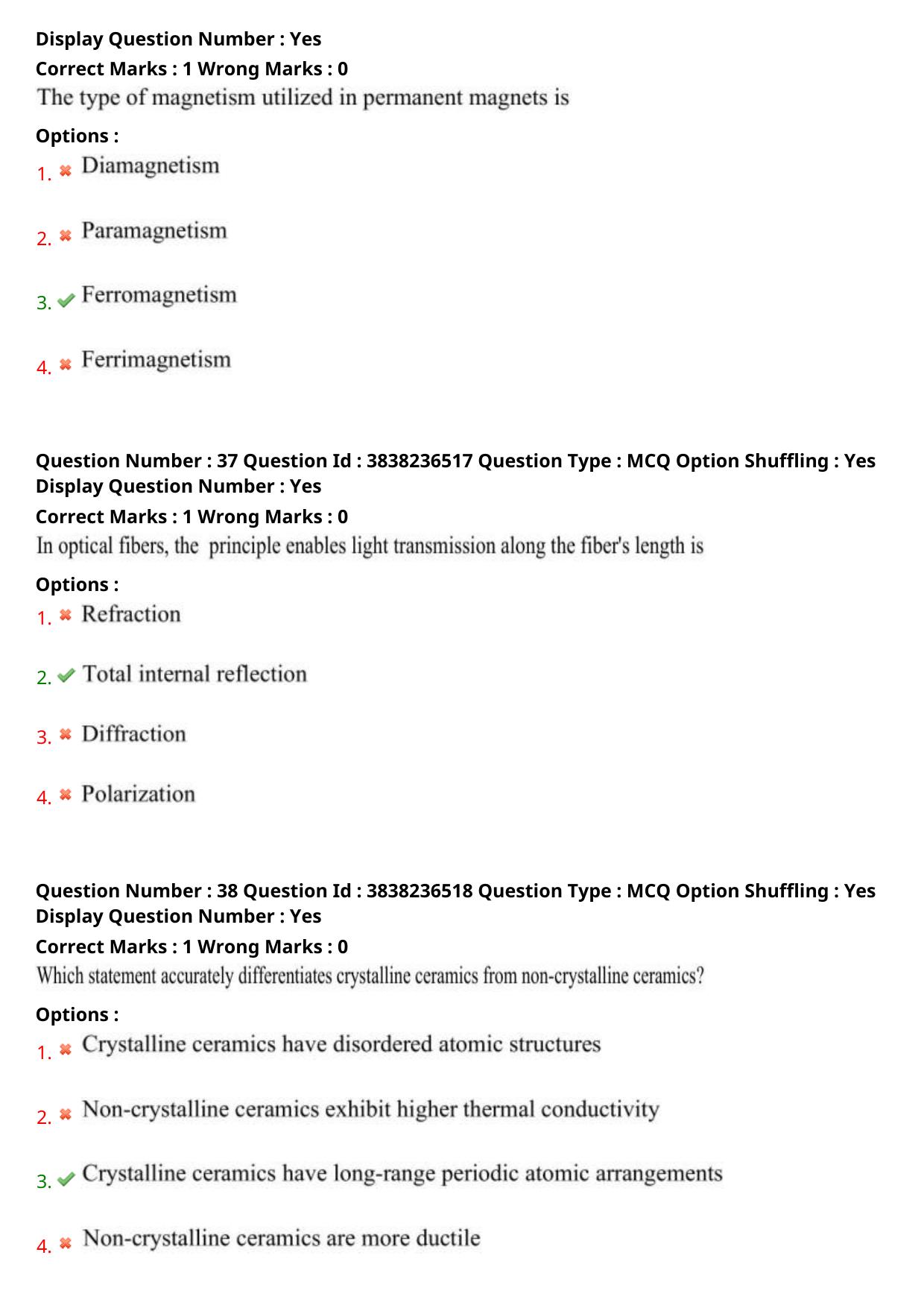 TS PGECET 2024: Nano-Technology Question Papers with Answer - Page 15