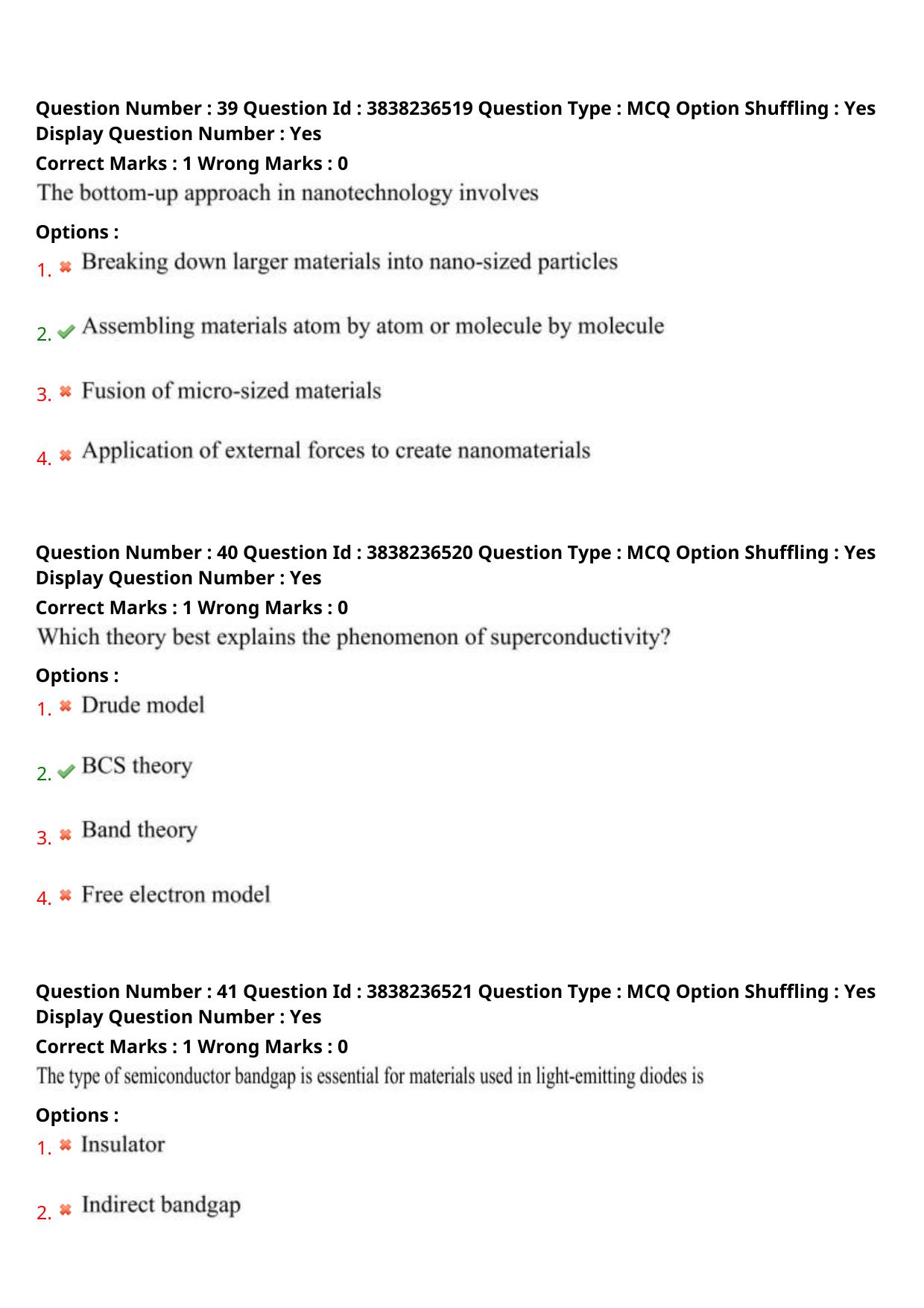 TS PGECET 2024: Nano-Technology Question Papers with Answer - Page 16