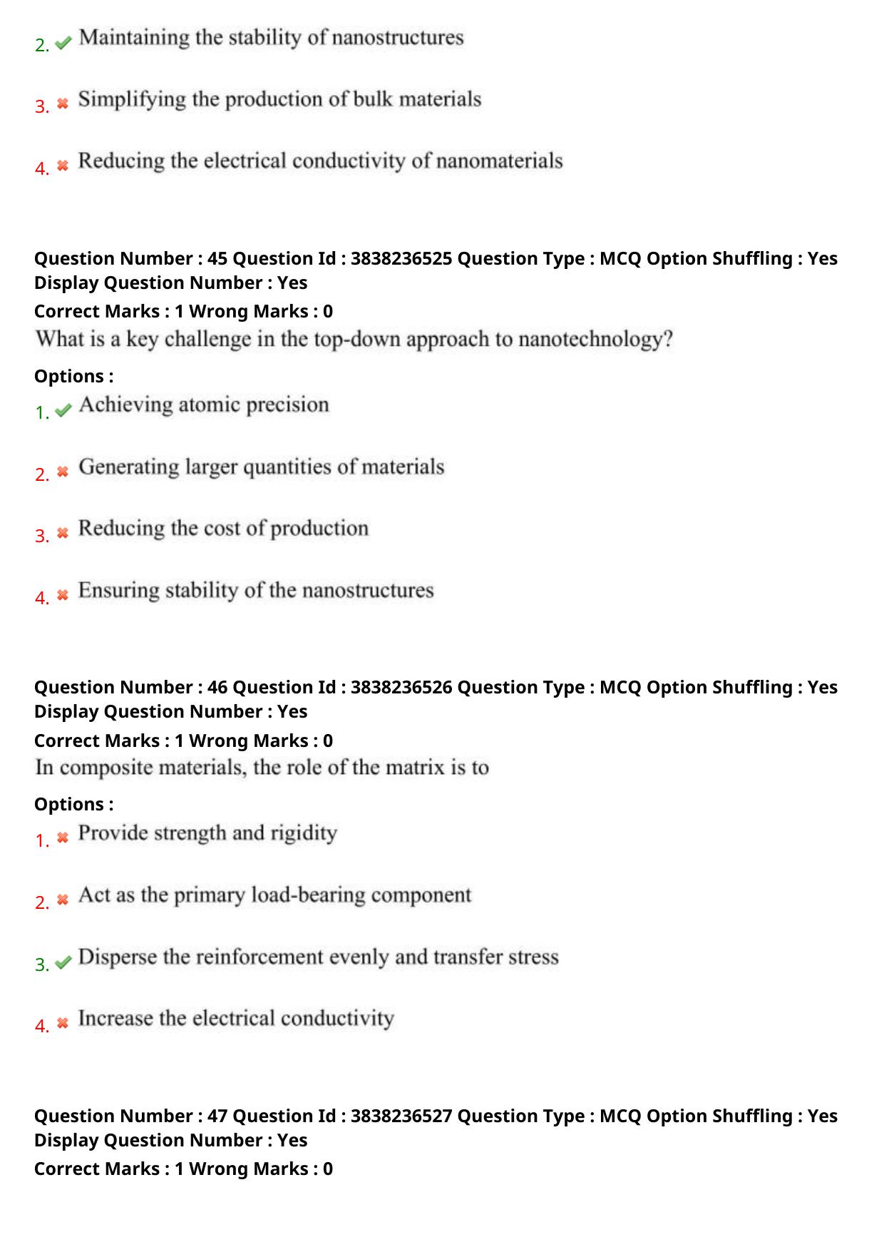 TS PGECET 2024: Nano-Technology Question Papers with Answer - Page 18