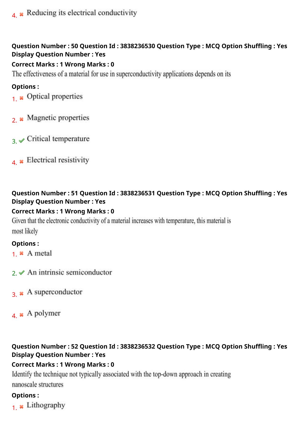 TS PGECET 2024: Nano-Technology Question Papers with Answer - Page 20