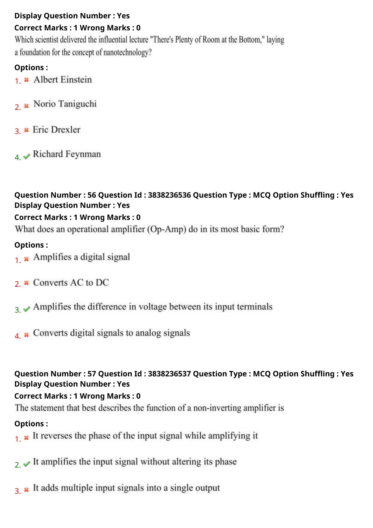 TS PGECET 2024: Nano-Technology Question Papers with Answer - Page 22
