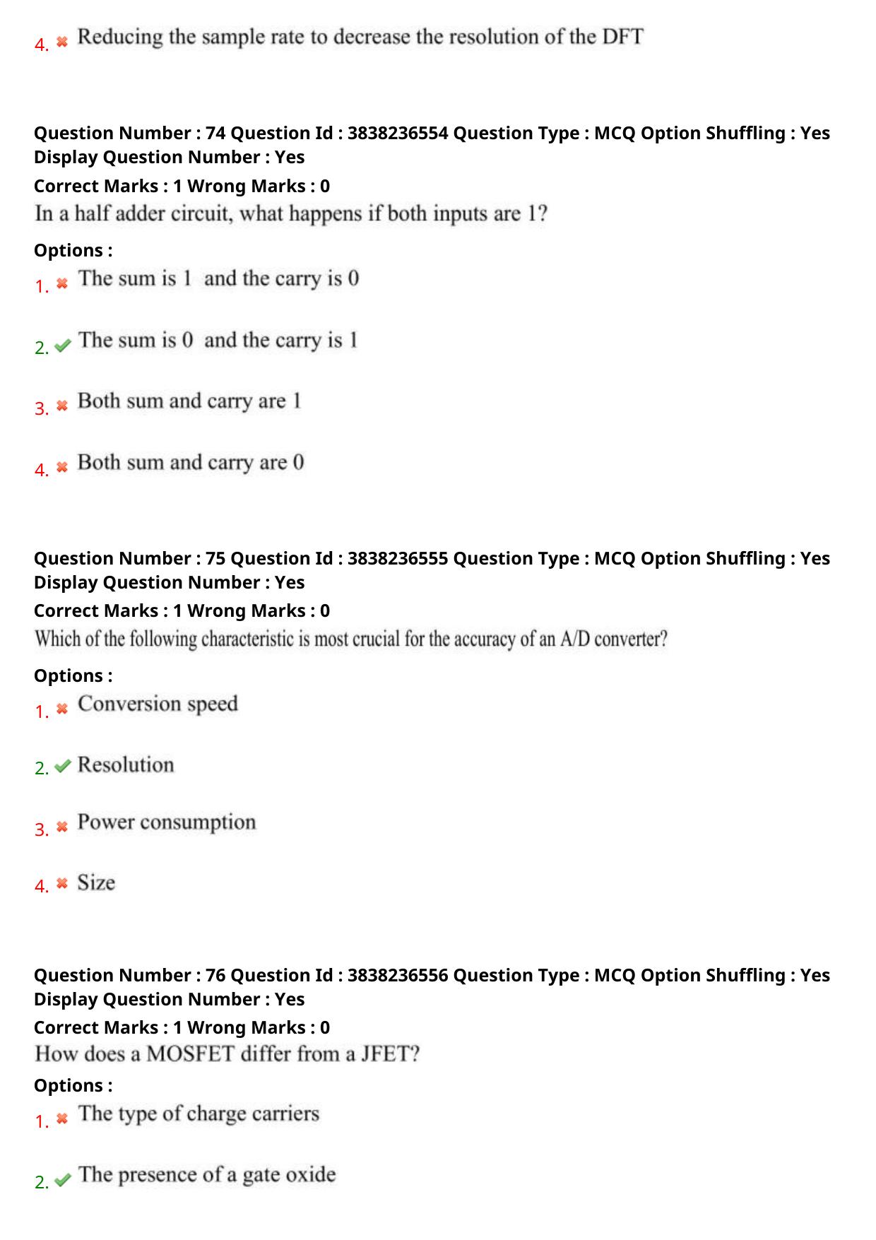 TS PGECET 2024: Nano-Technology Question Papers with Answer - Page 29