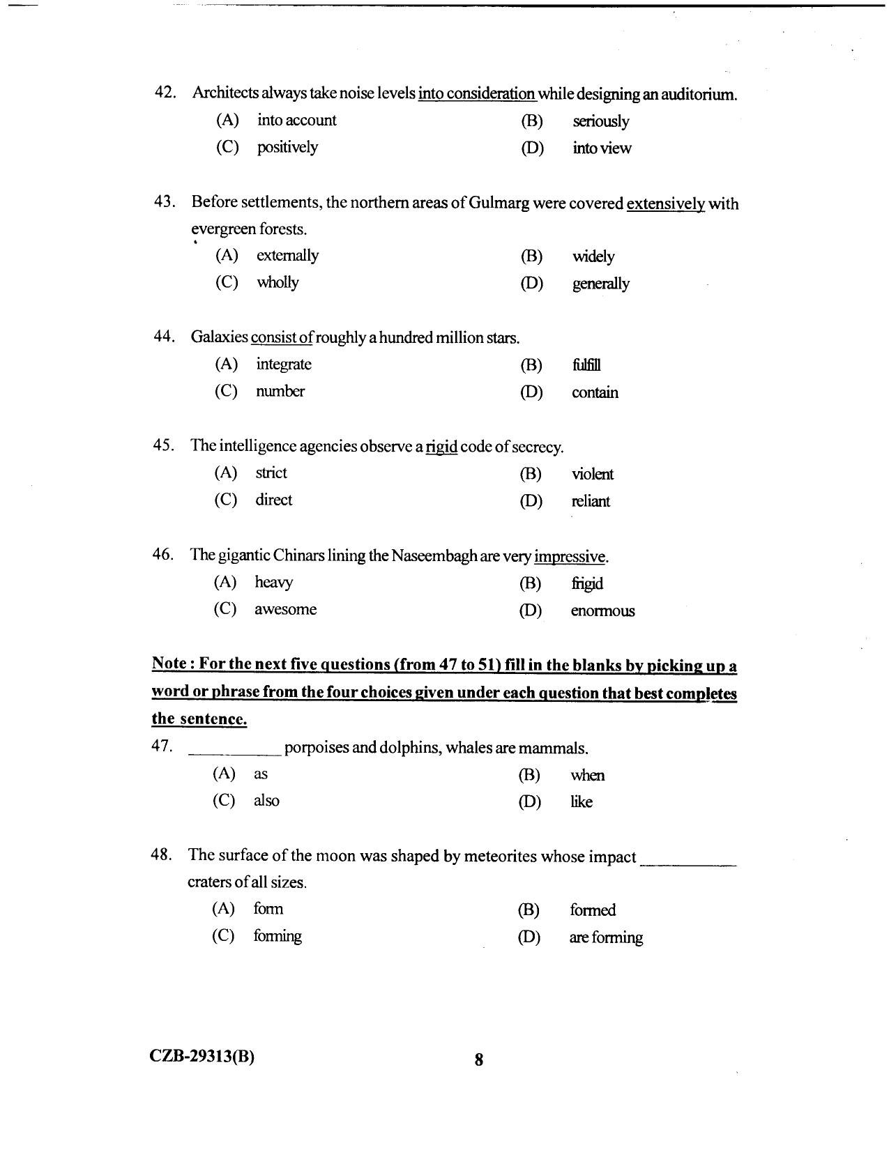 KUET 2024 M.A. Mass Communication & Journalism Question Paper - Page 102