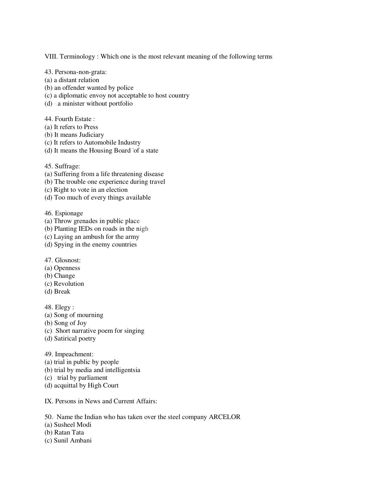 KUET 2024 M.A. Mass Communication & Journalism Question Paper - Page 126