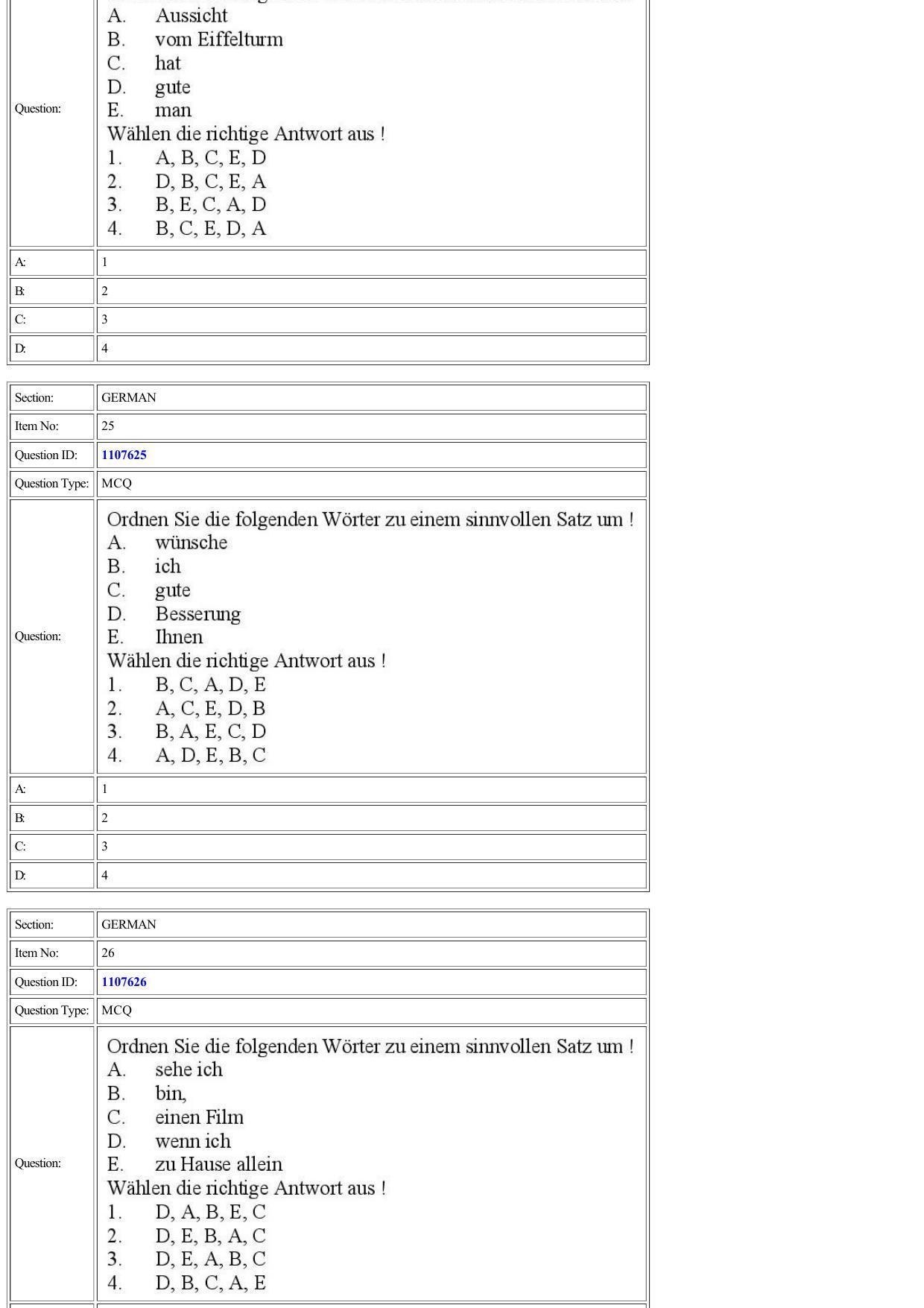 CUET 2022 Question Paper of German - Page 16