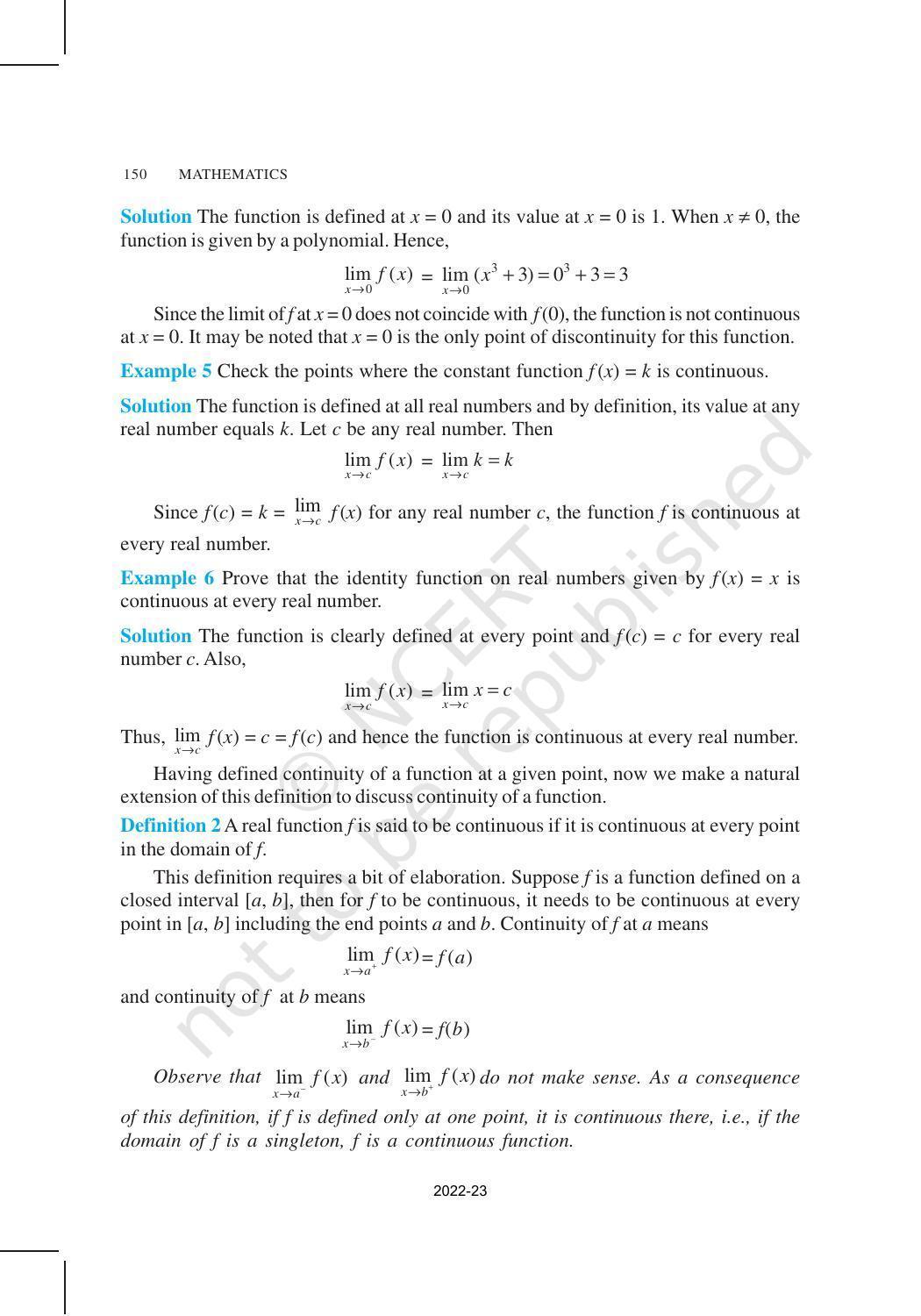 NCERT Book for Class 12 Maths Chapter 5 Continuity and Differentiability - Page 4