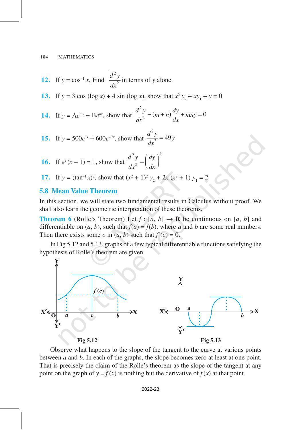 NCERT Book for Class 12 Maths Chapter 5 Continuity and Differentiability - Page 38