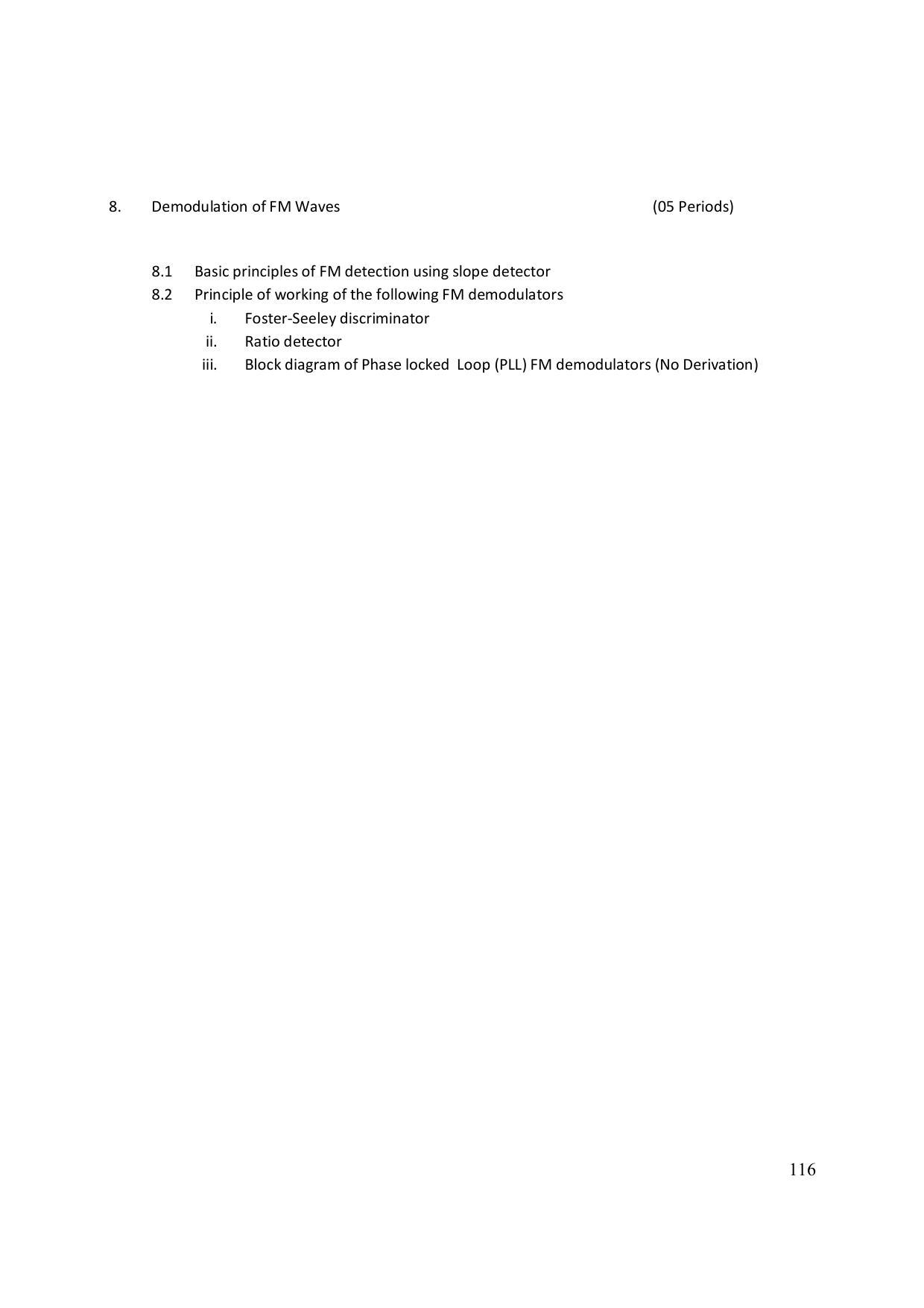 EFFECTIVE FROM JULY 2019-20 - SIX SEMESTER DIPLOMA COURSE IN ELECTRONICS ENGINEERING (MICRO ELECTRONICS) - Page 121