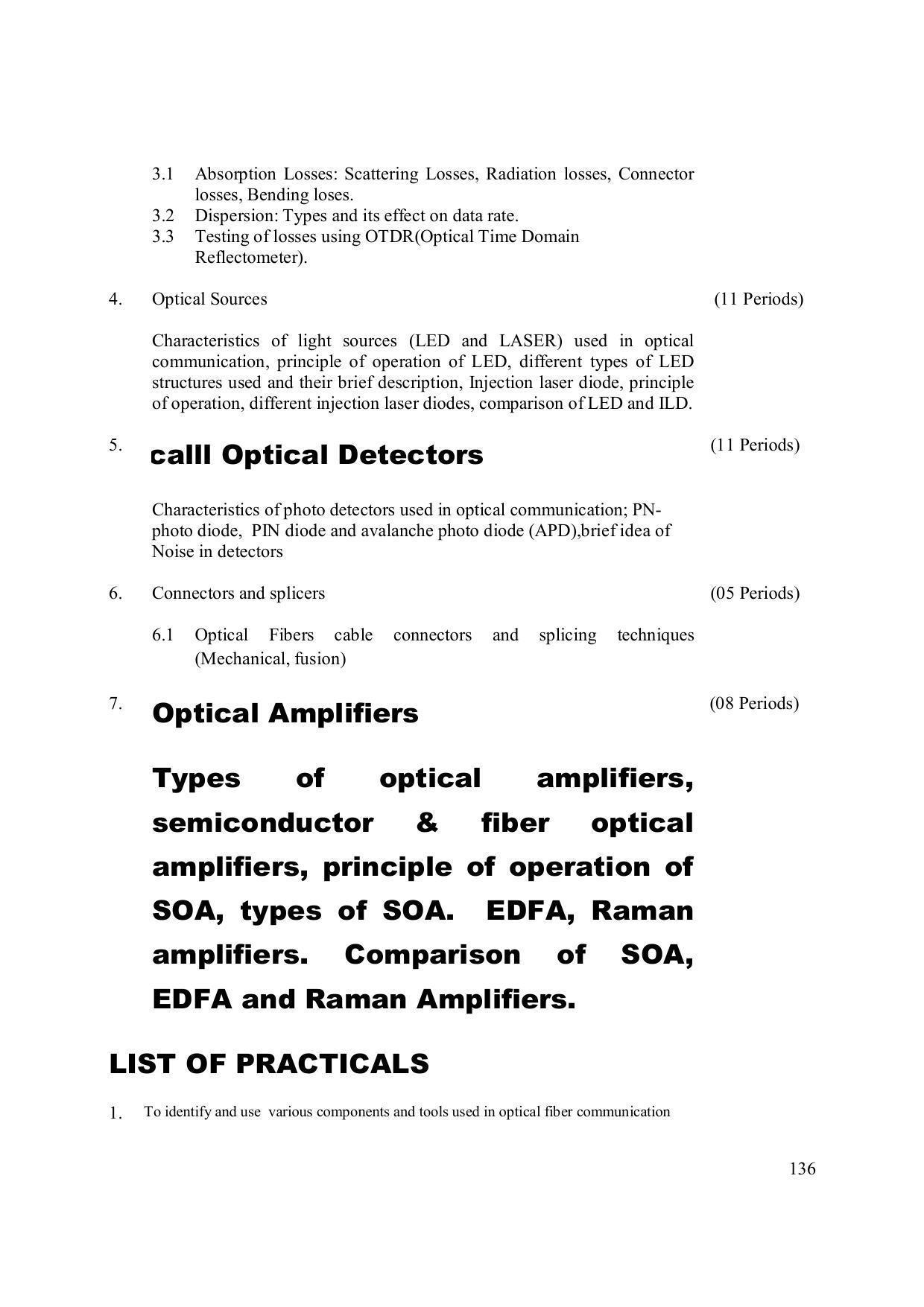 EFFECTIVE FROM JULY 2019-20 - SIX SEMESTER DIPLOMA COURSE IN ELECTRONICS ENGINEERING (MICRO ELECTRONICS) - Page 141