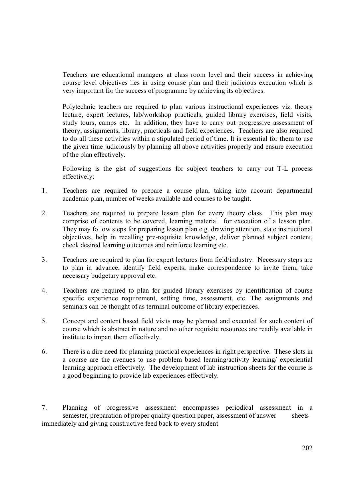 EFFECTIVE FROM JULY 2019-20 - SIX SEMESTER DIPLOMA COURSE IN ELECTRONICS ENGINEERING (MICRO ELECTRONICS) - Page 207