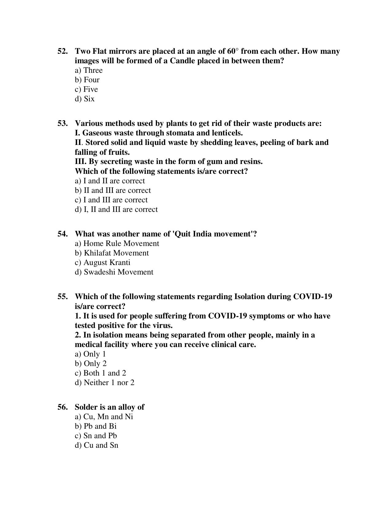 Odisha CPET 2021 LIBRARY SCIENCE Question Paper - Page 10