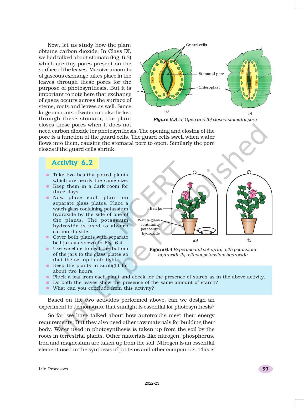 NCERT Book for Class 10 Science Chapter 6 Life Processes - Page 5