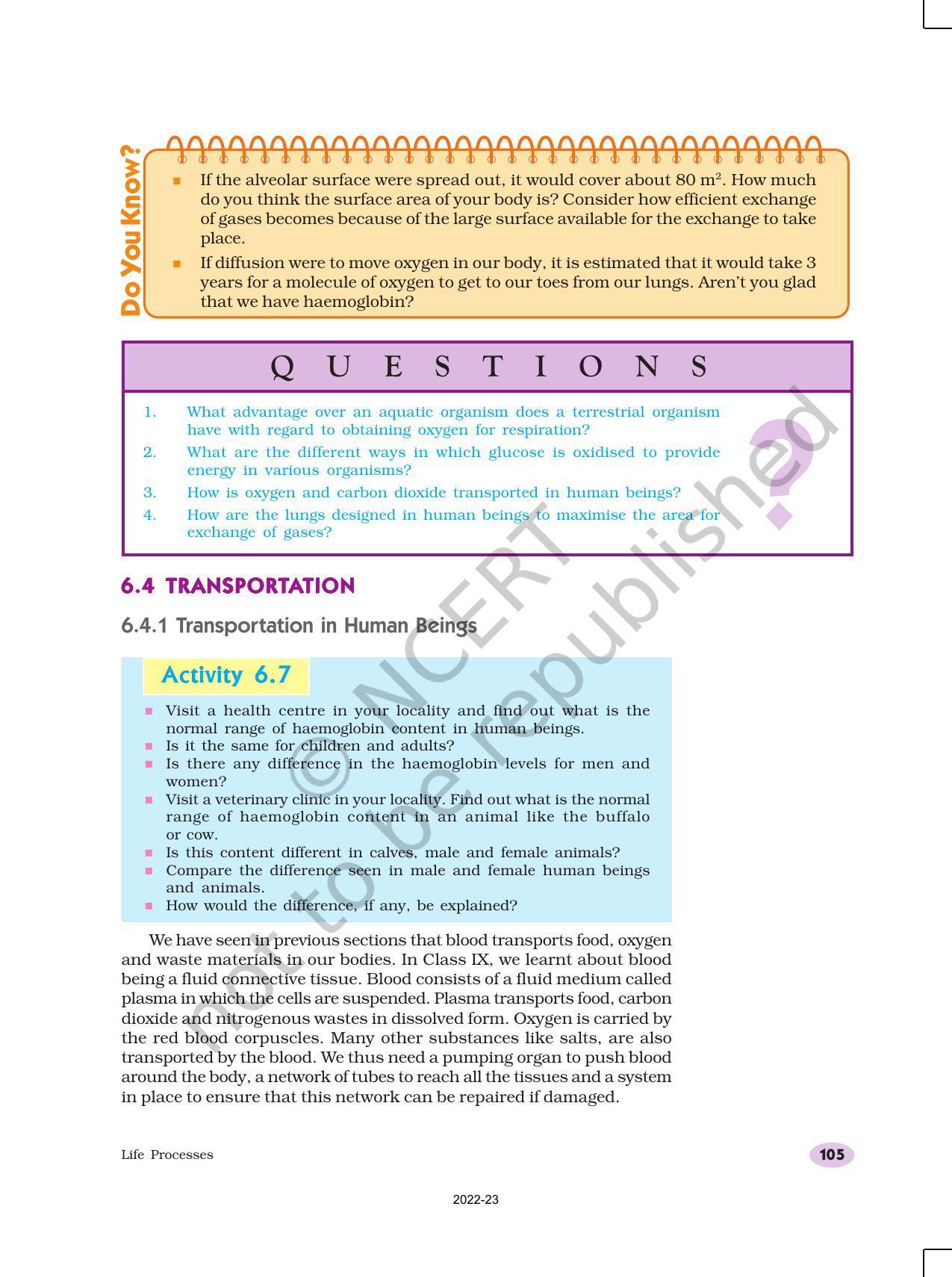 NCERT Book for Class 10 Science Chapter 6 Life Processes - Page 13
