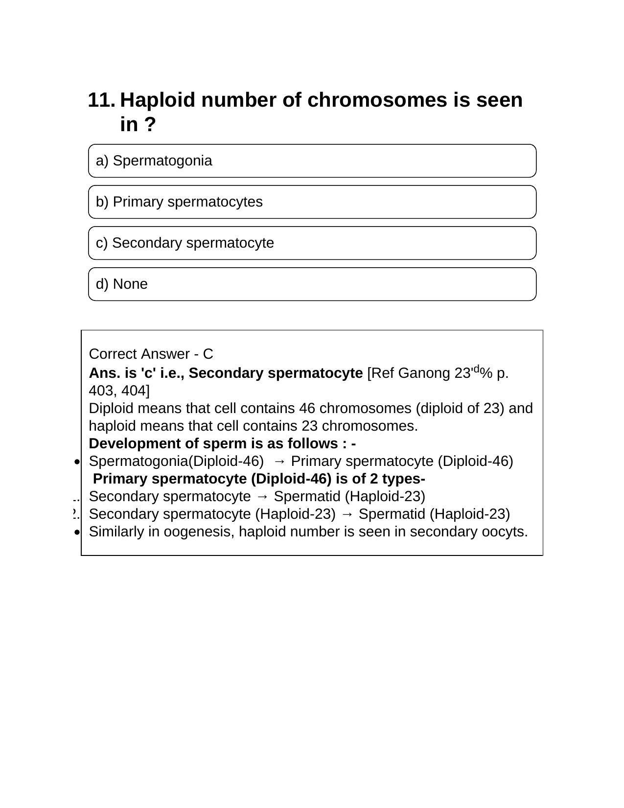 NEET PG 2012 Question Papers - Page 11
