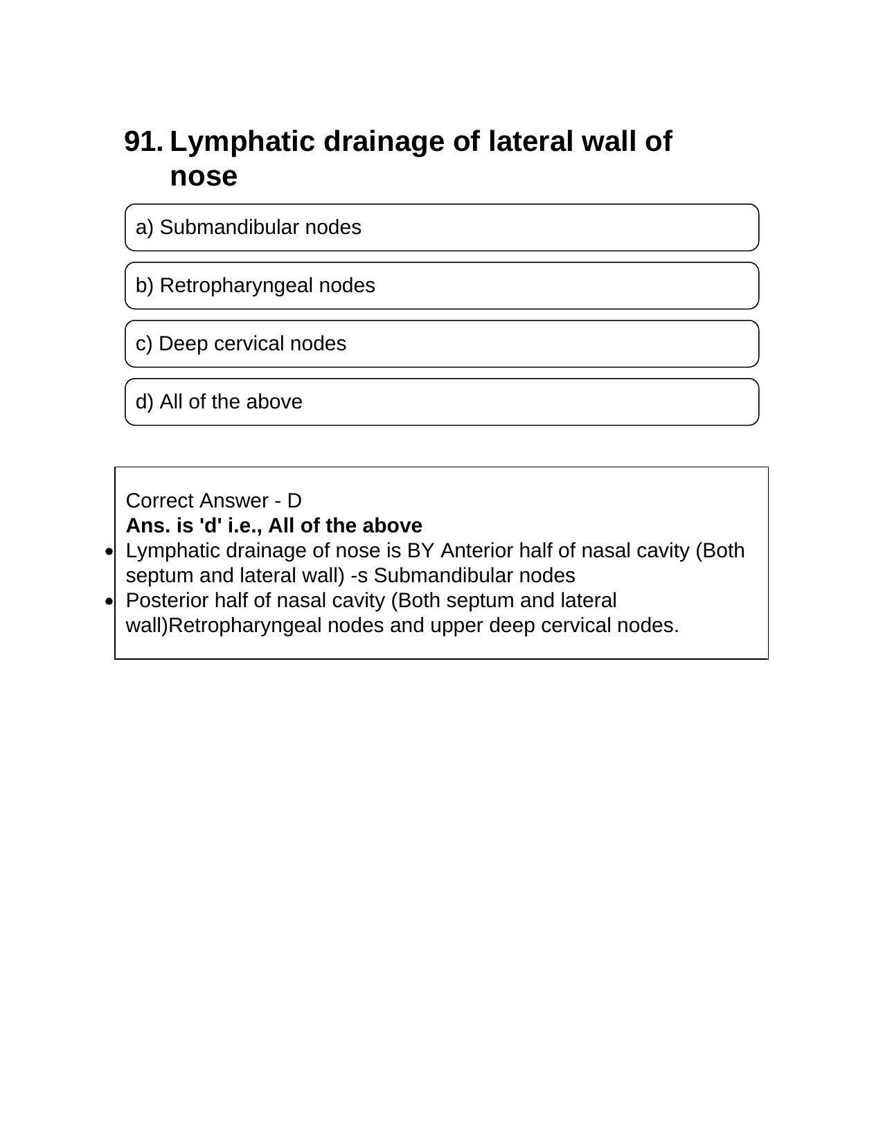 NEET PG 2012 Question Papers - Page 95