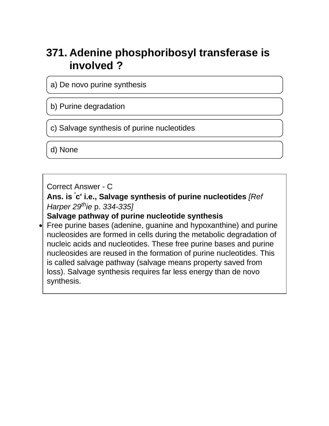 NEET PG 2012 Question Papers - Page 351