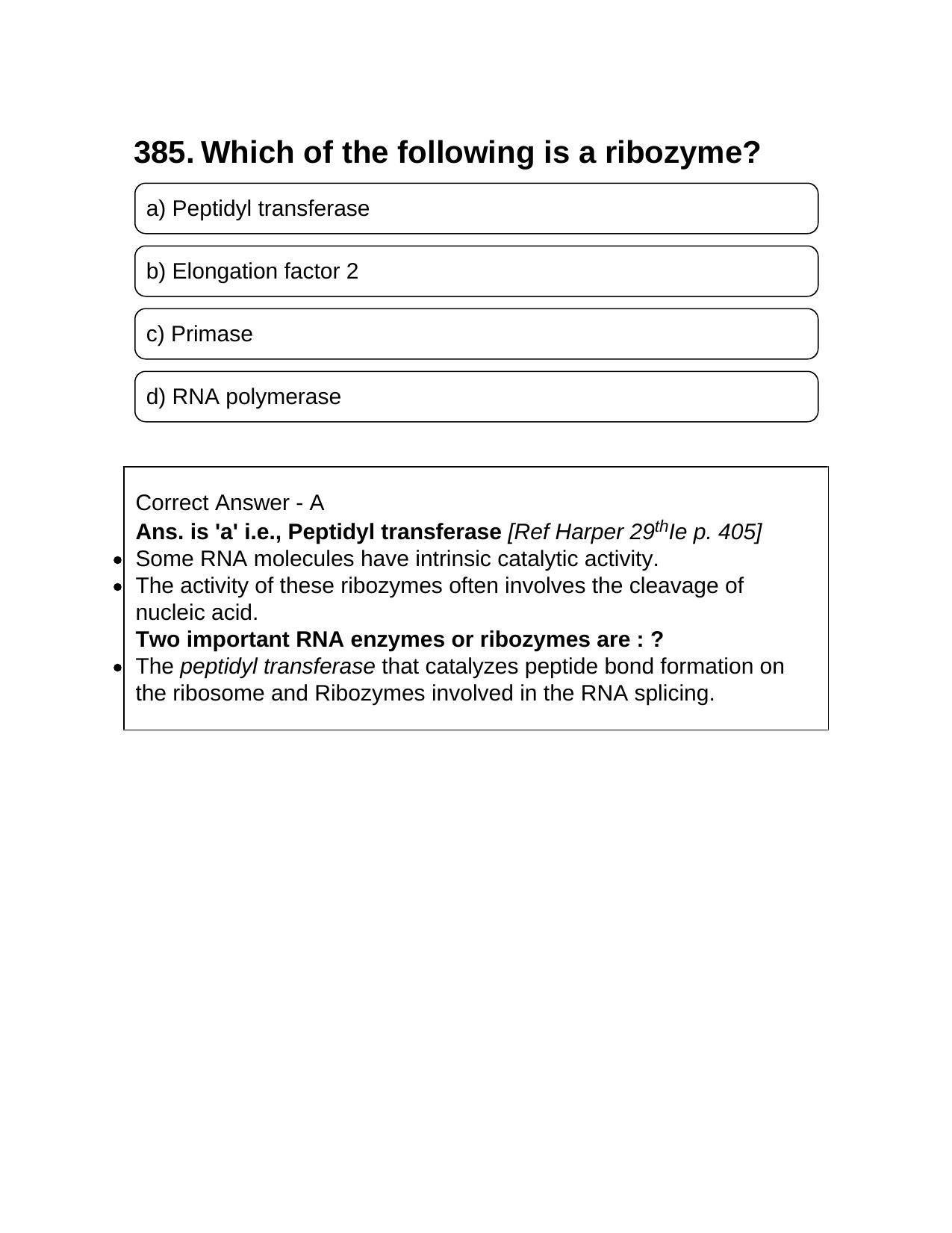 NEET PG 2012 Question Papers - Page 366